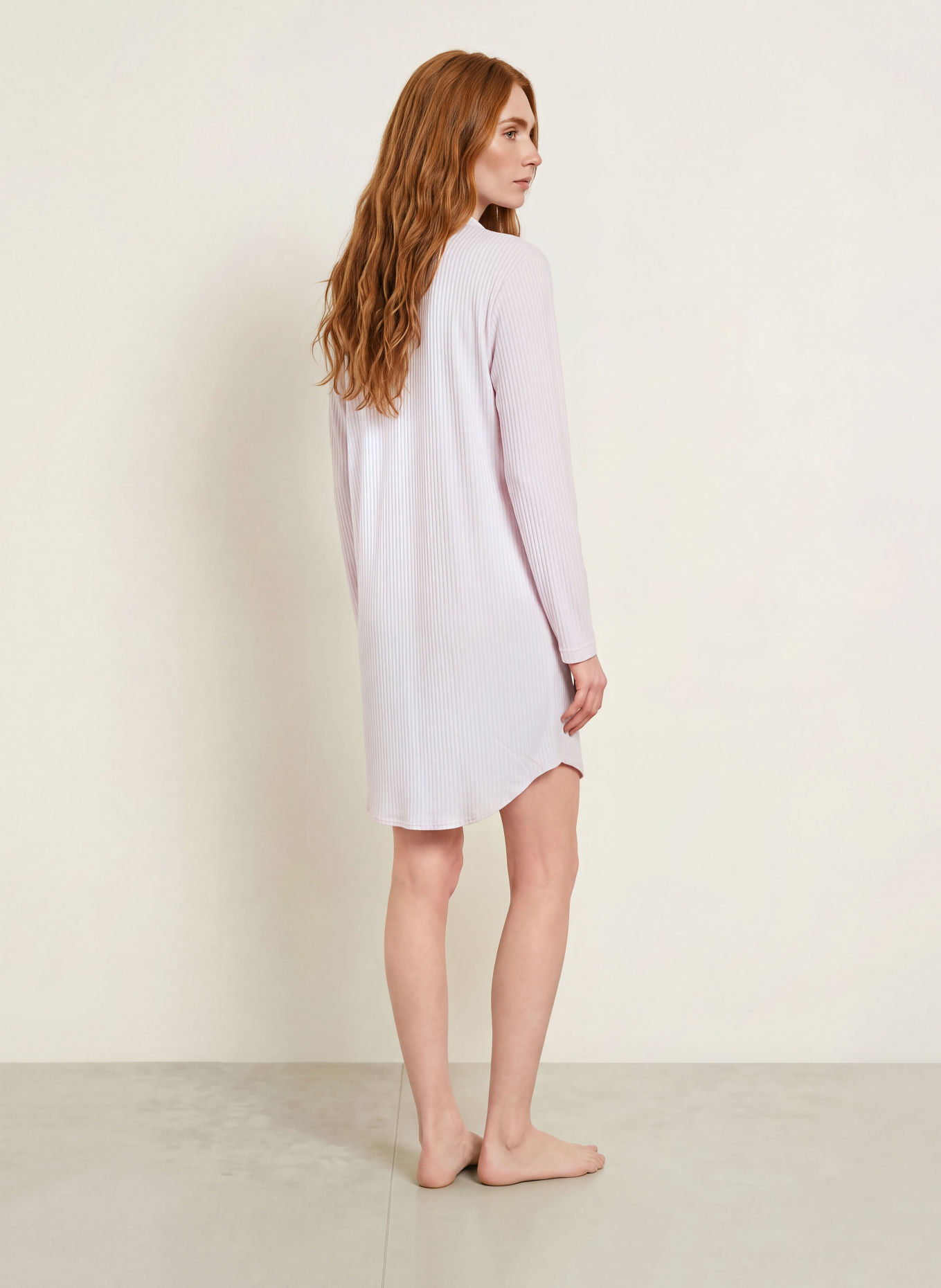 CALIDA Nachthemd STRIPED DREAMS: ROSÉ