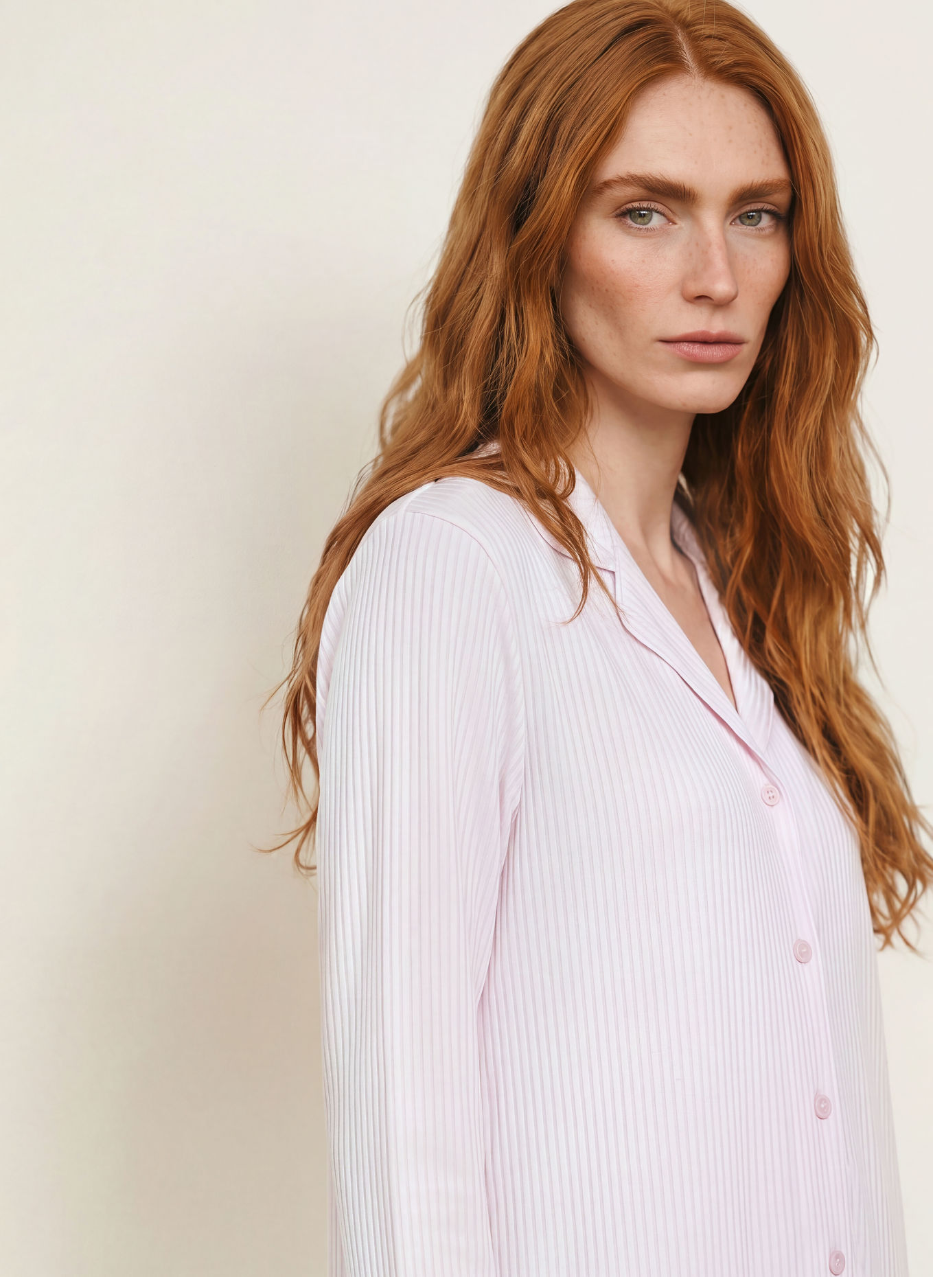 CALIDA Nachthemd STRIPED DREAMS: ROSÉ