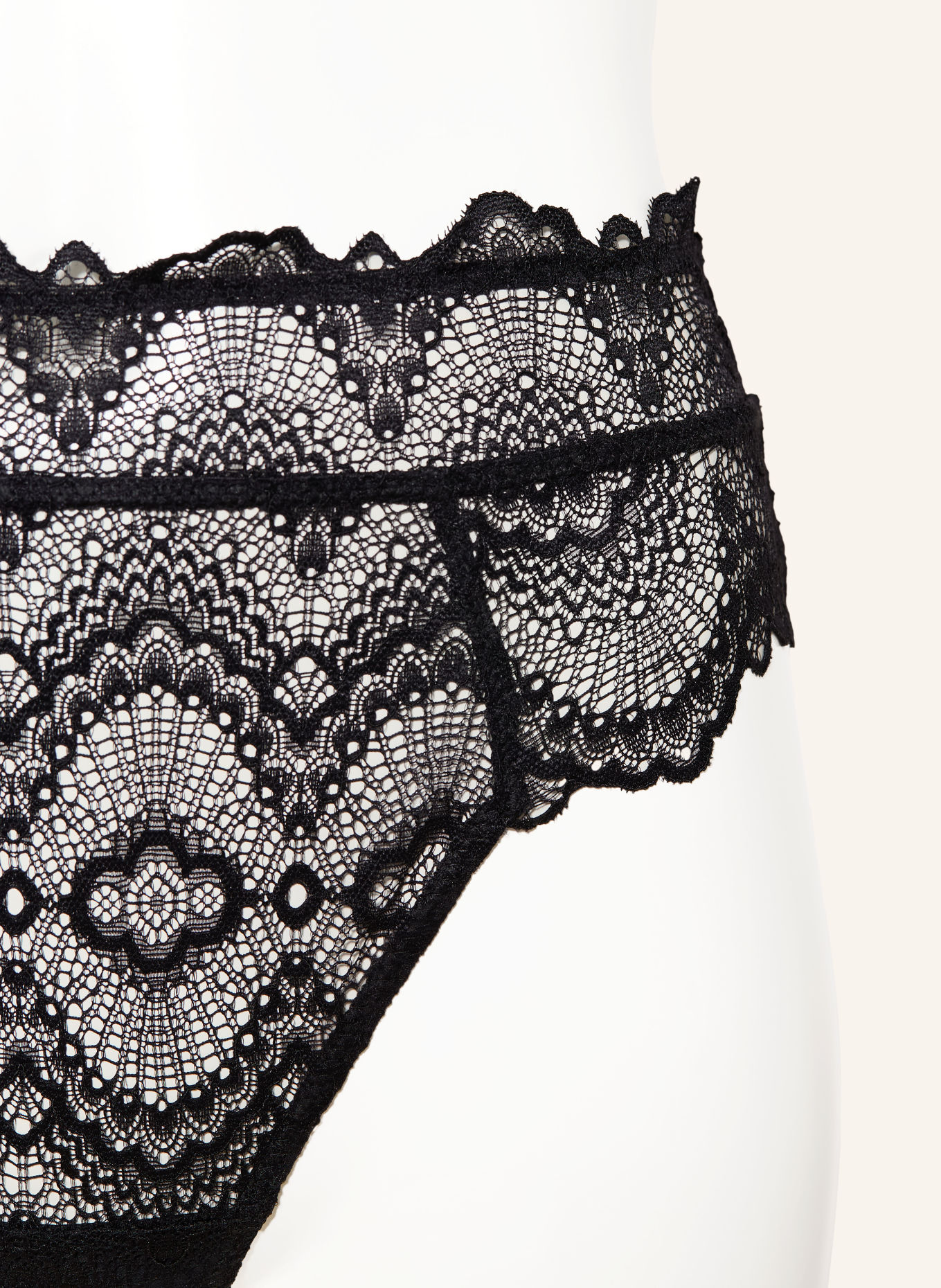CALIDA Tailleslip LOVE LACE: ZWART