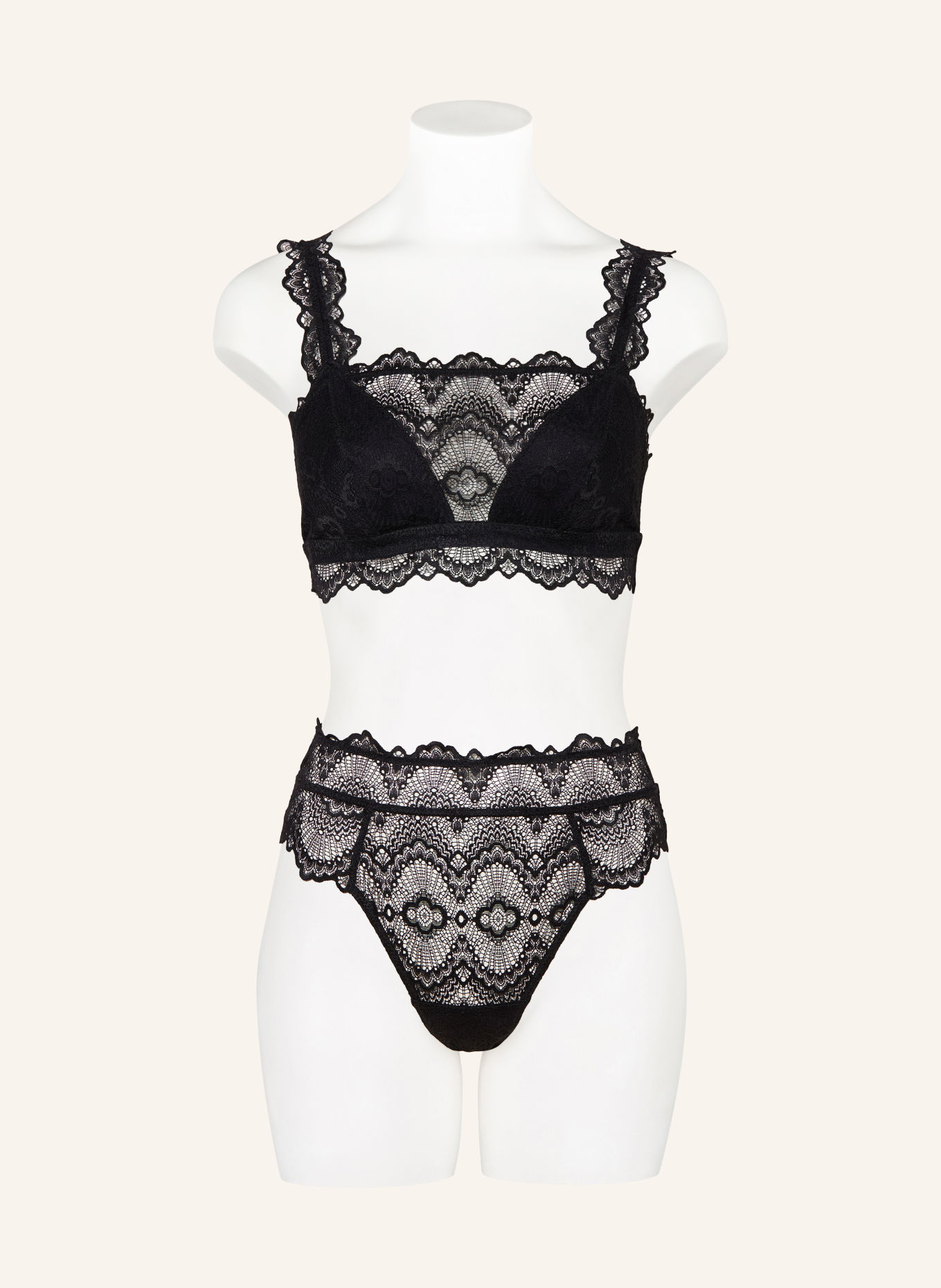 CALIDA Bustier LOVE LACE: ZWART