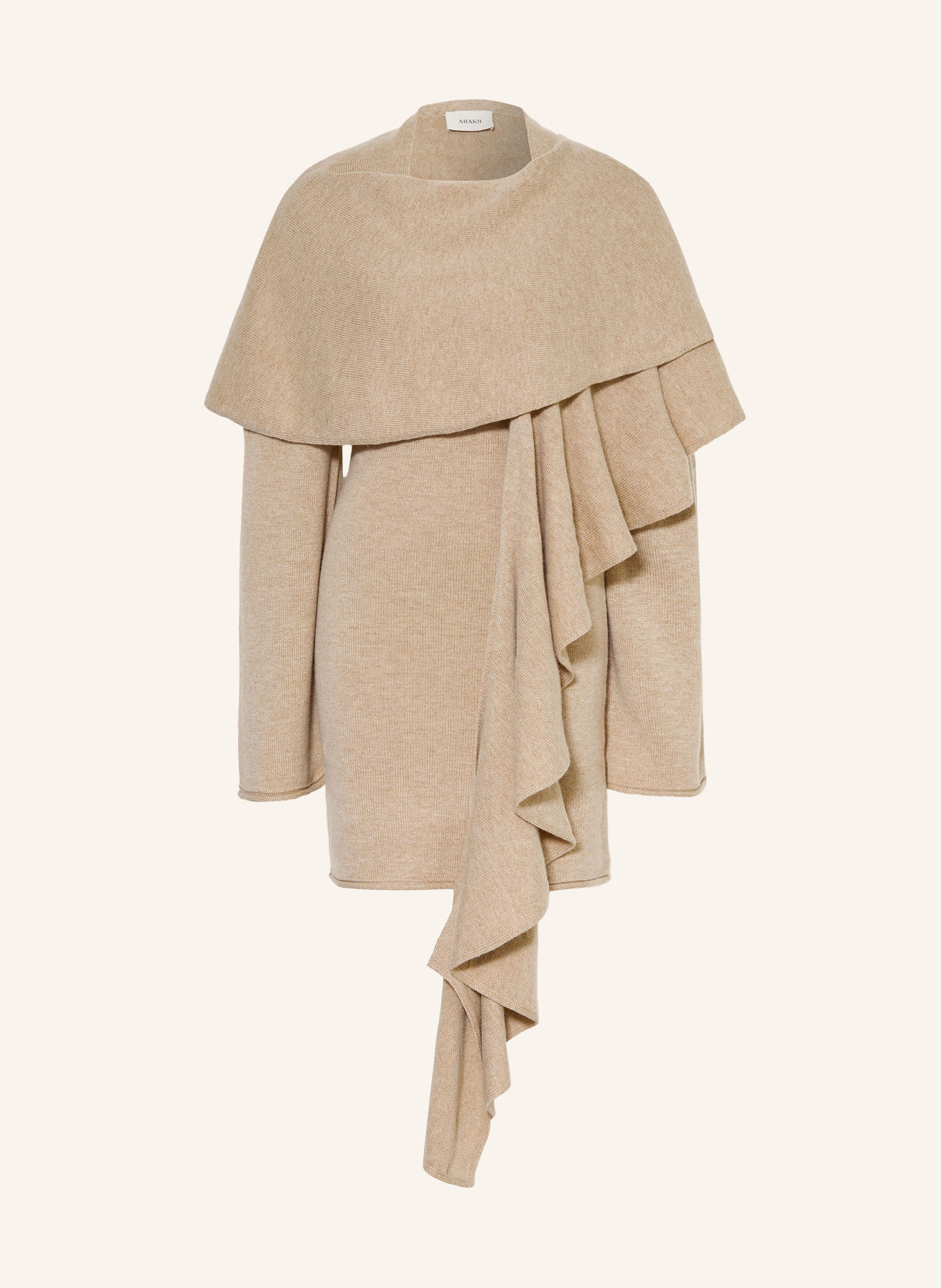 ARAKII Knit dress: BEIGE