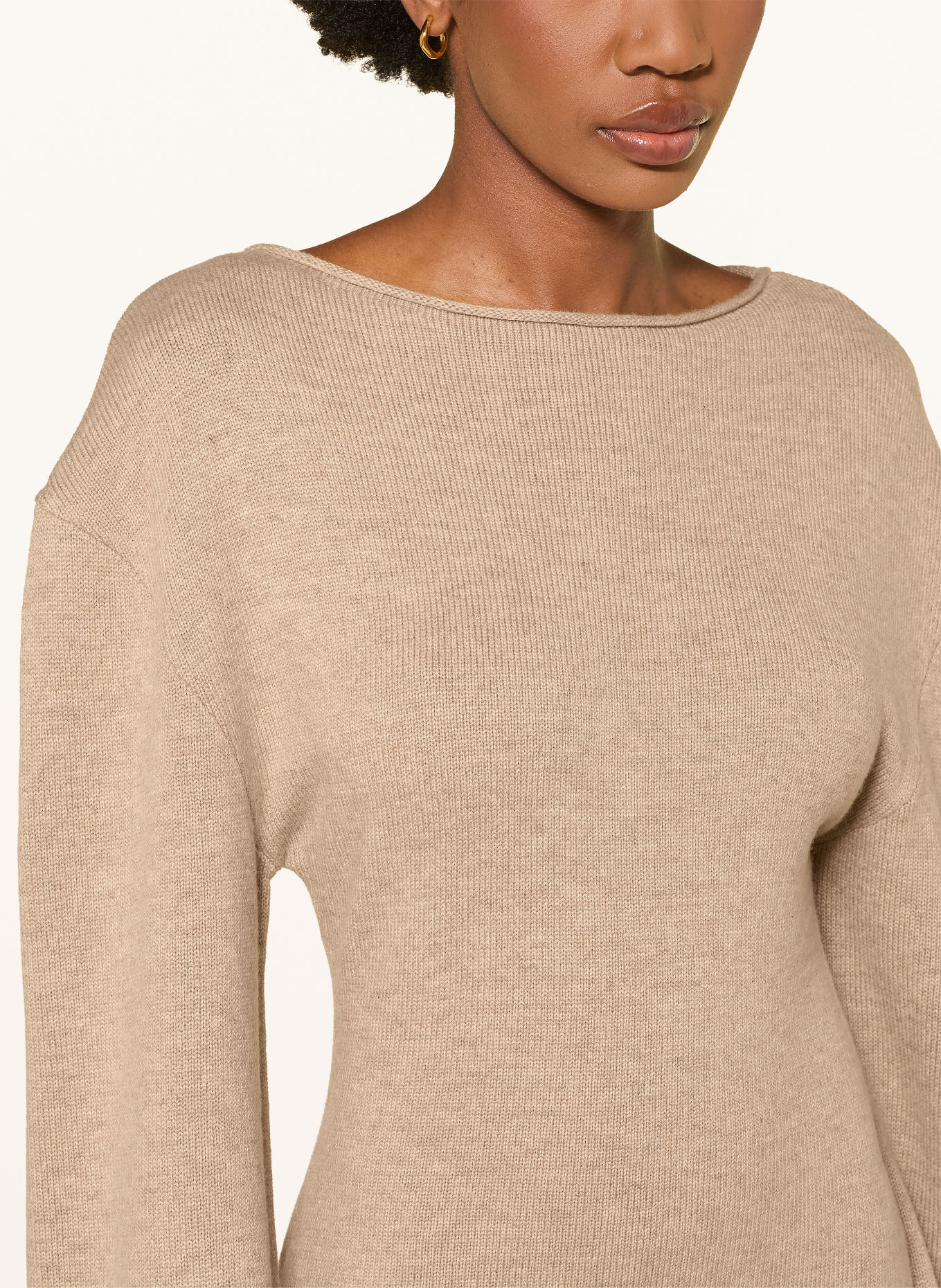 ARAKII Knit dress: BEIGE
