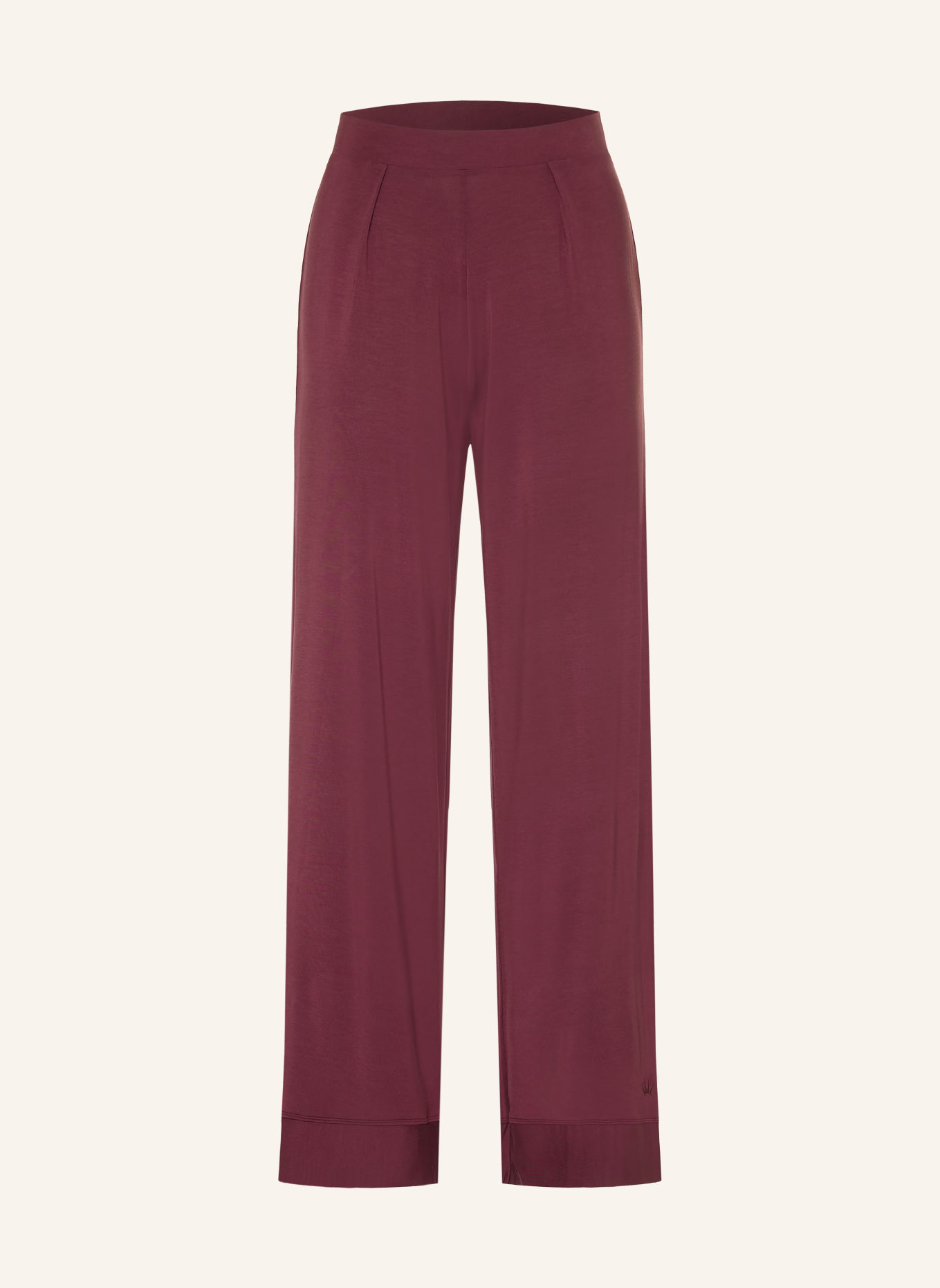 Triumph Schlafhose AMOURETTE: DUNKELROT