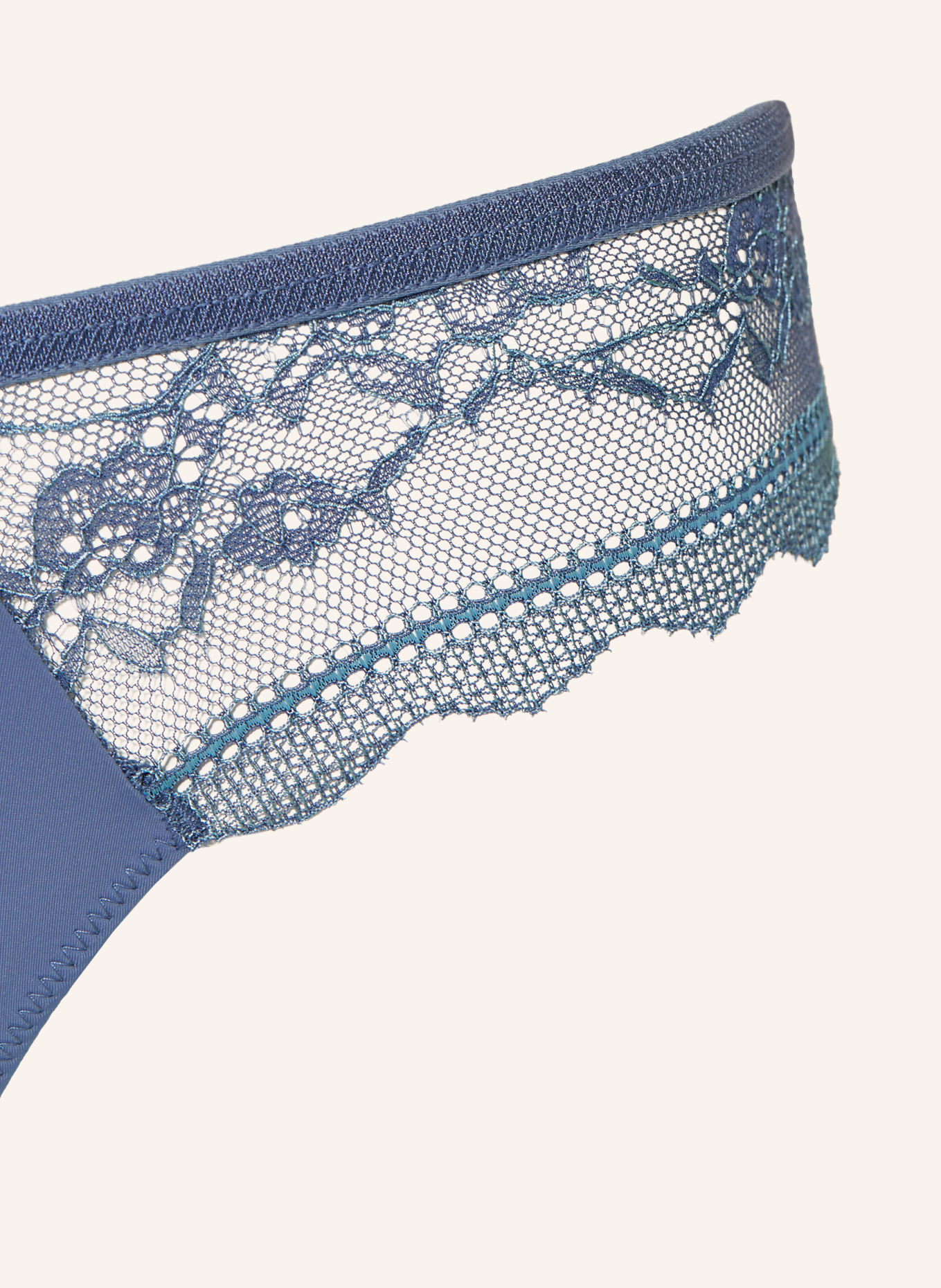 Triumph String COMFORT ALLURE: BLAUW