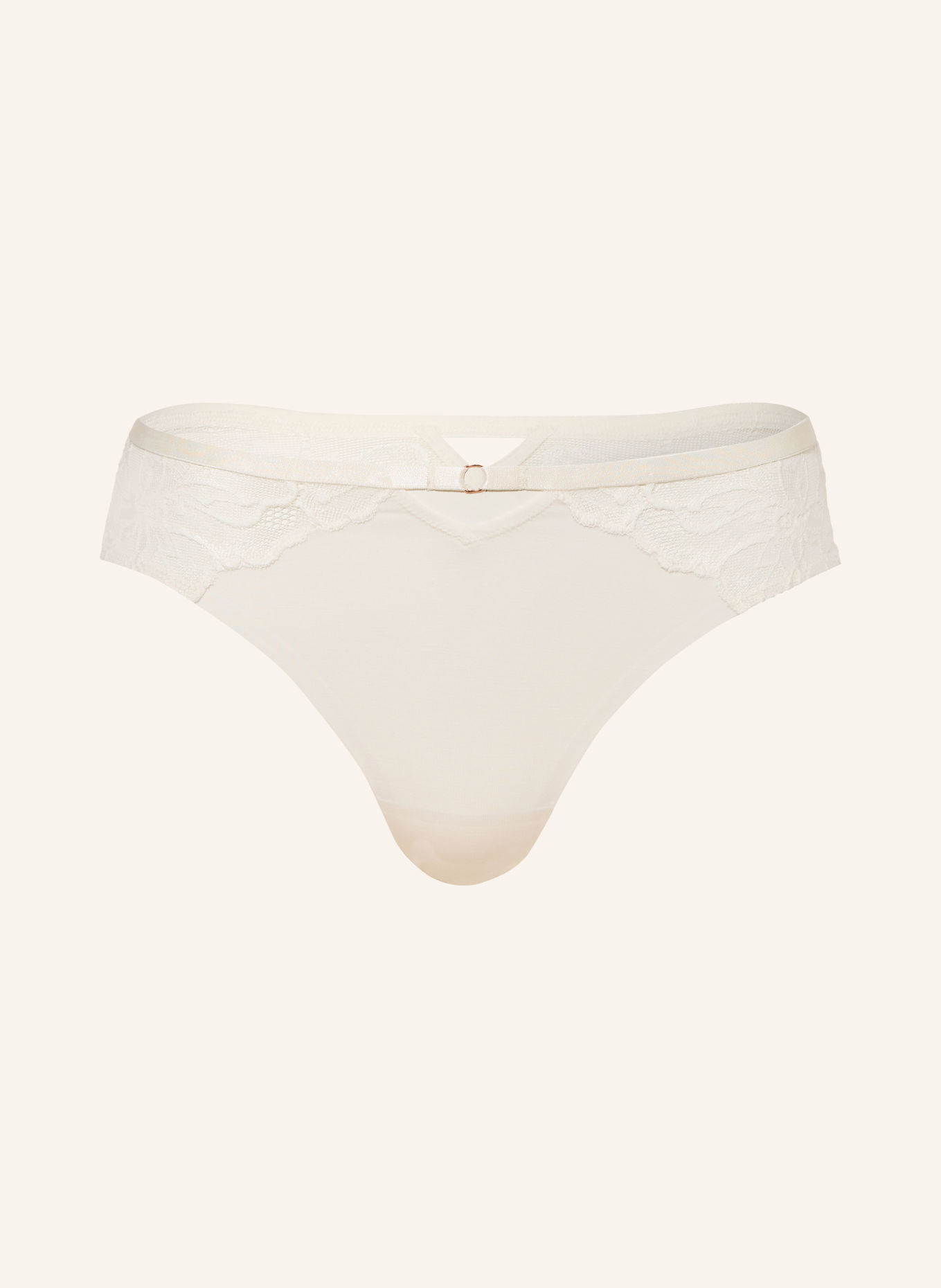 Triumph Trosor WILD GARDENIA med utskärningar: ECRU