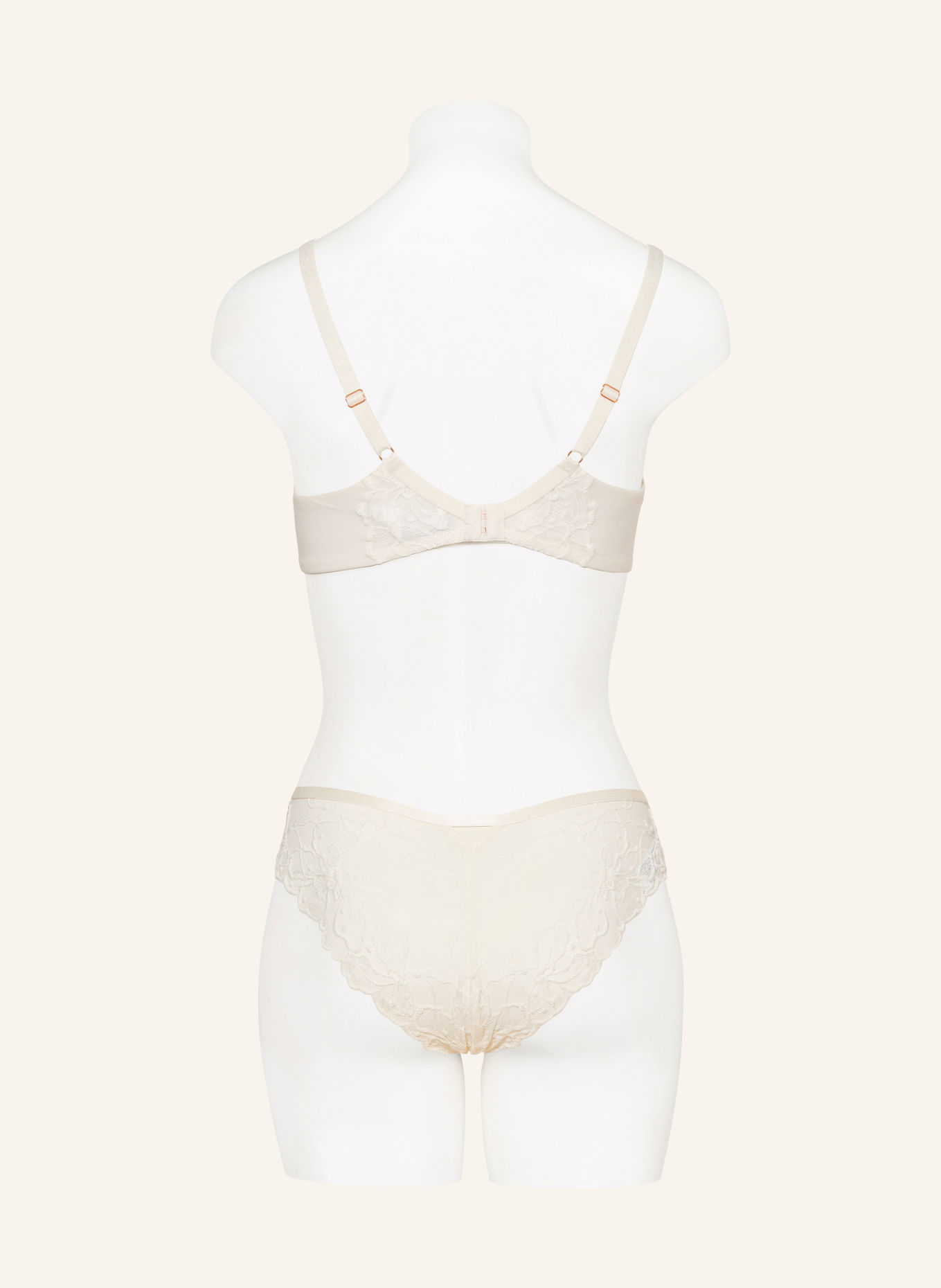 Triumph Trosor WILD GARDENIA med utskärningar: ECRU