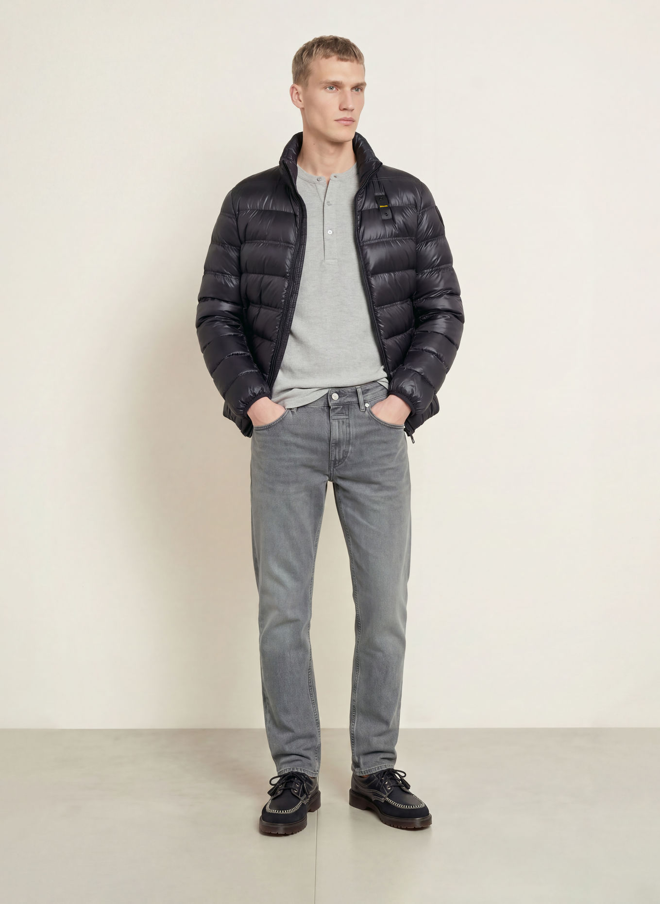 Blauer Donsjas BELMONT: ZWART