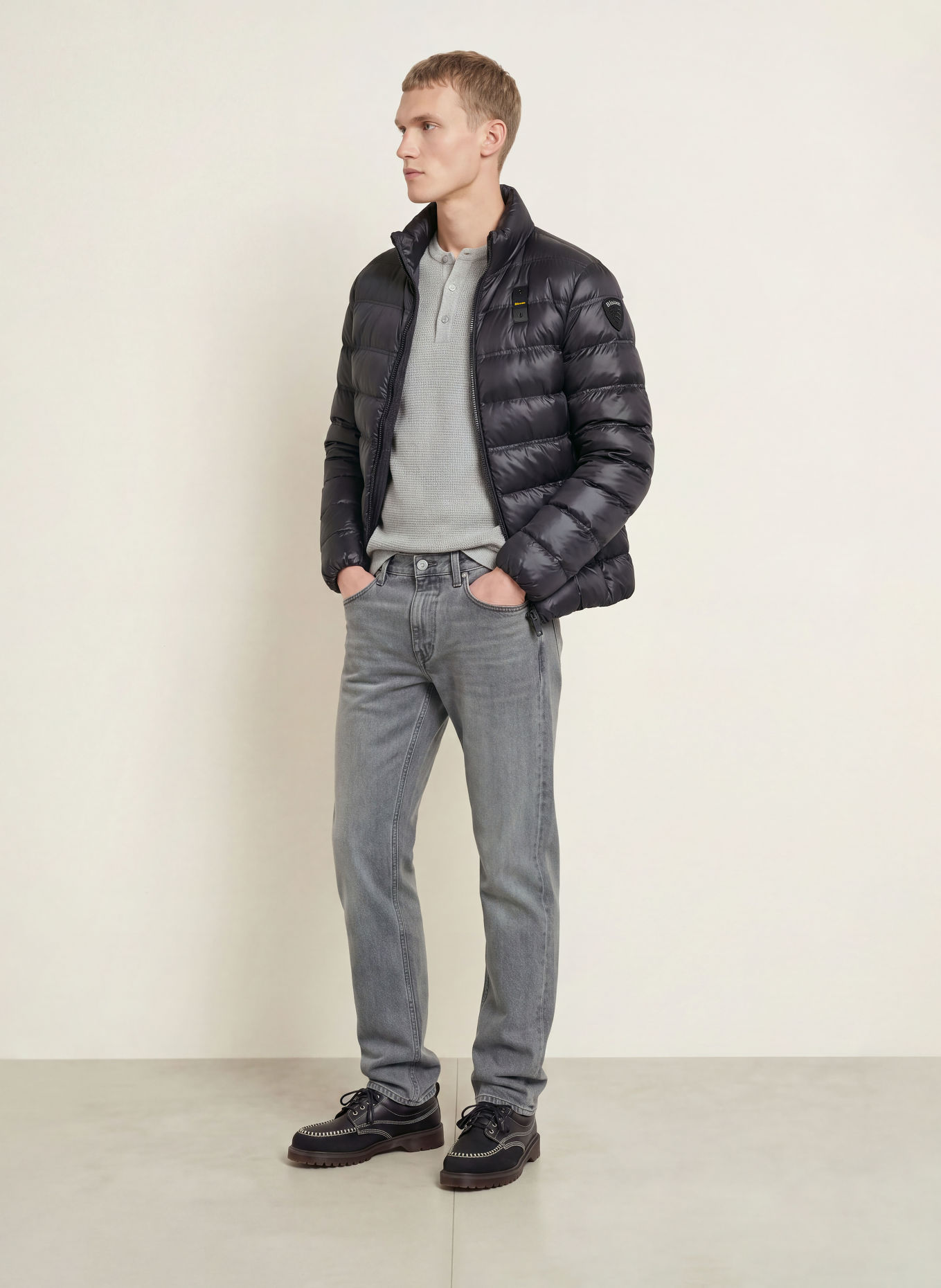 Blauer Donsjas BELMONT: ZWART