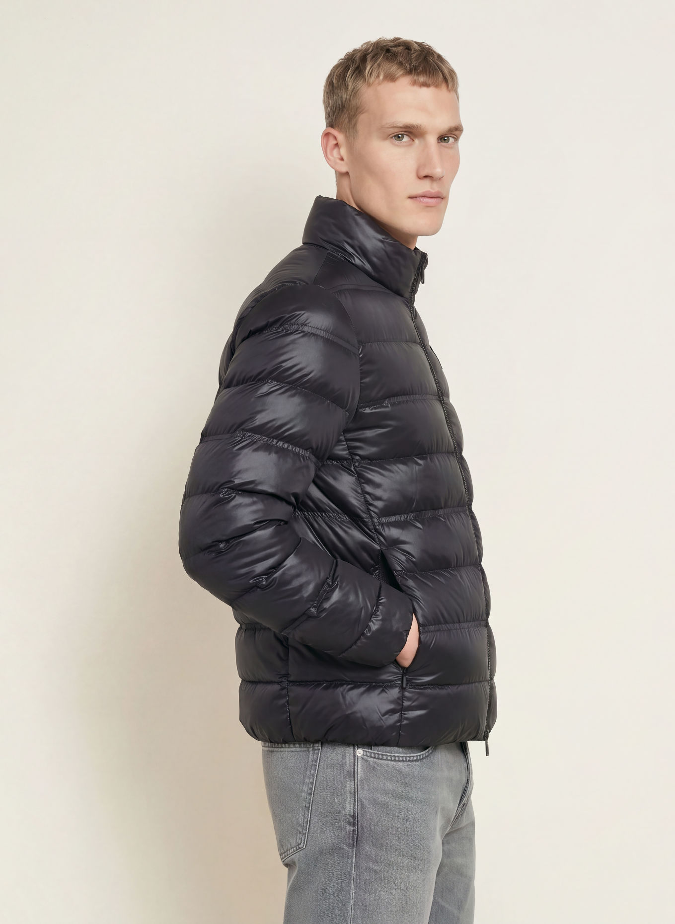 Blauer Donsjas BELMONT: ZWART