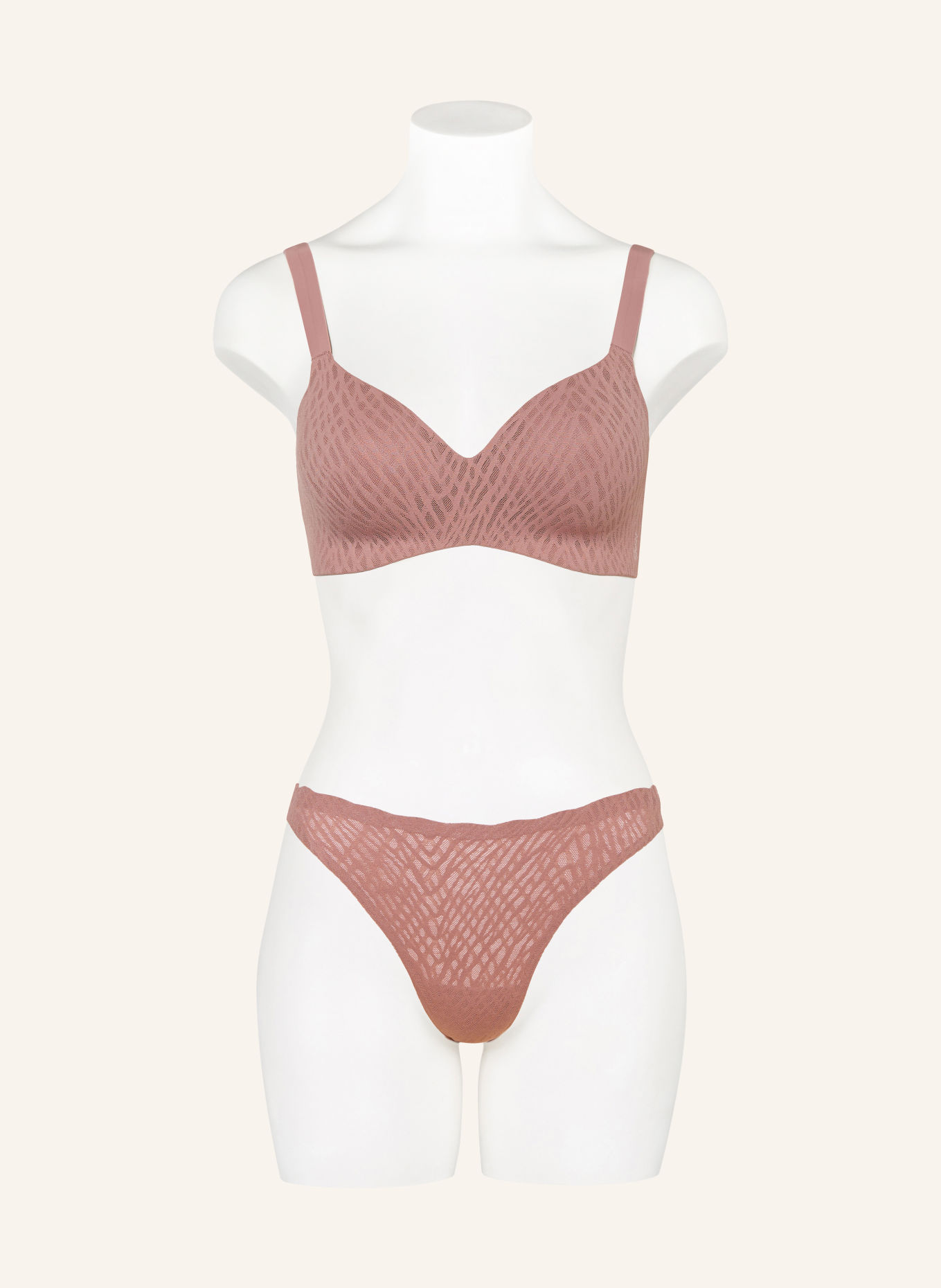 sloggi Beugelvrije bh ZERO FEEL BLISS: VIEUX ROSE