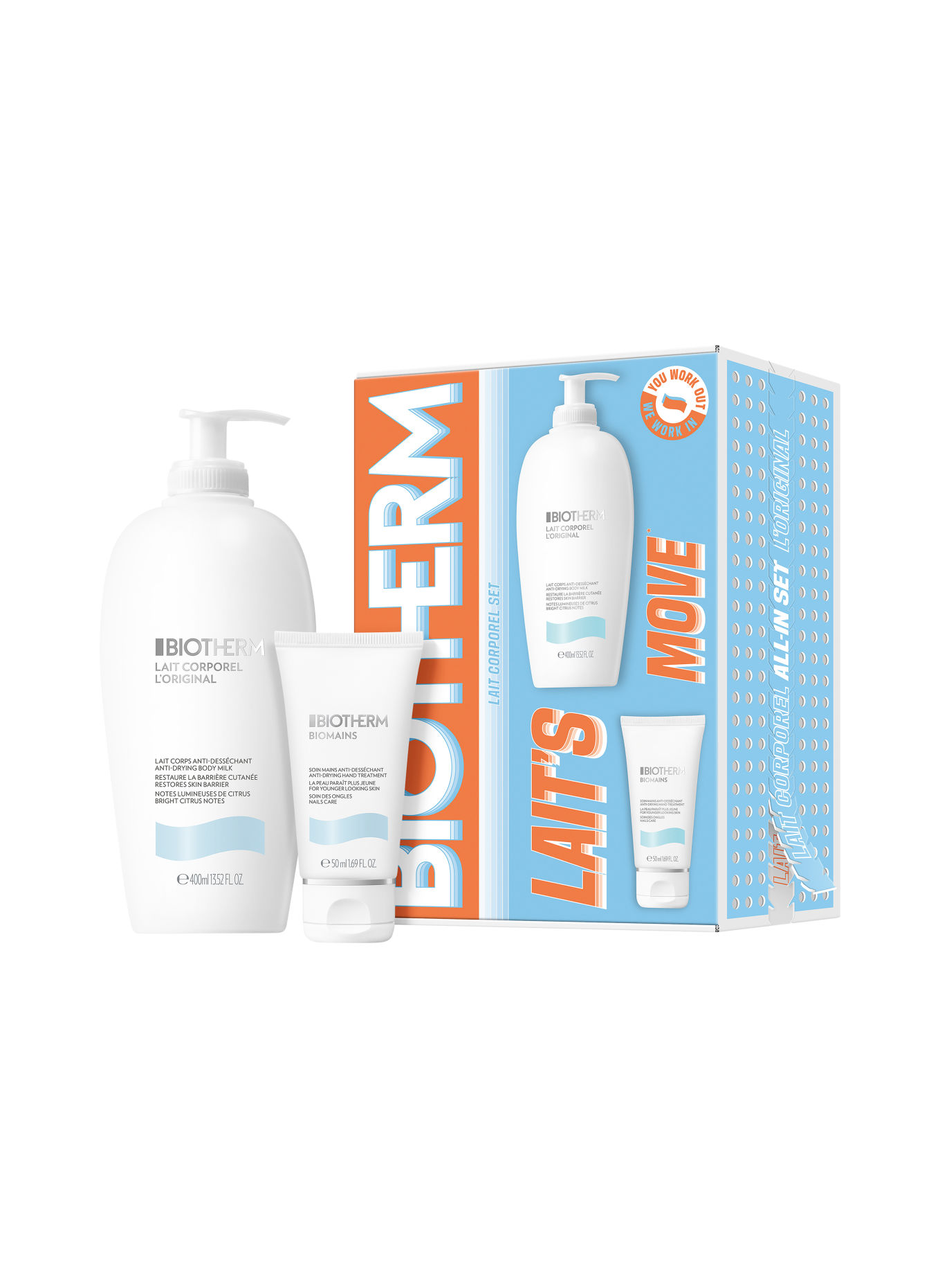 BIOTHERM LAIT CORPOREL SET