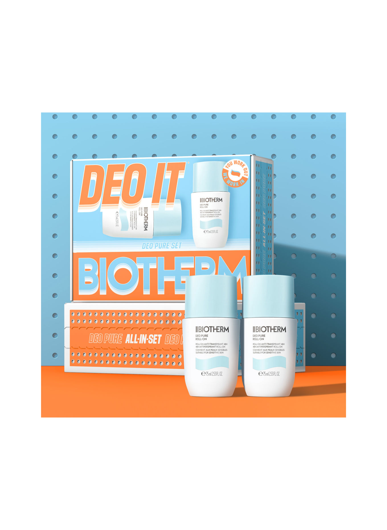 BIOTHERM DEO PURE DUO SET