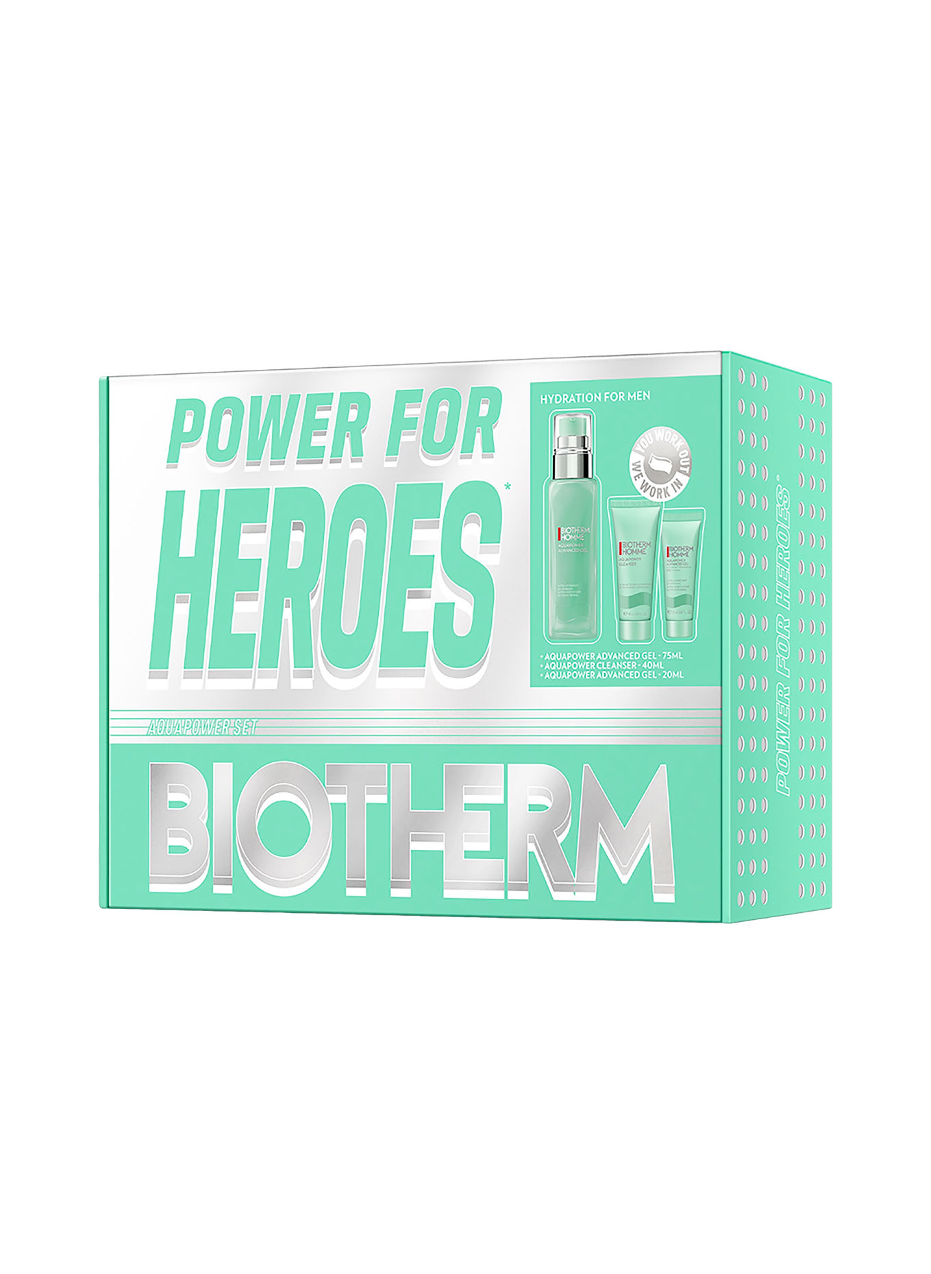 BIOTHERM HOMME AQUAPOWER ADVANCED GEL SET