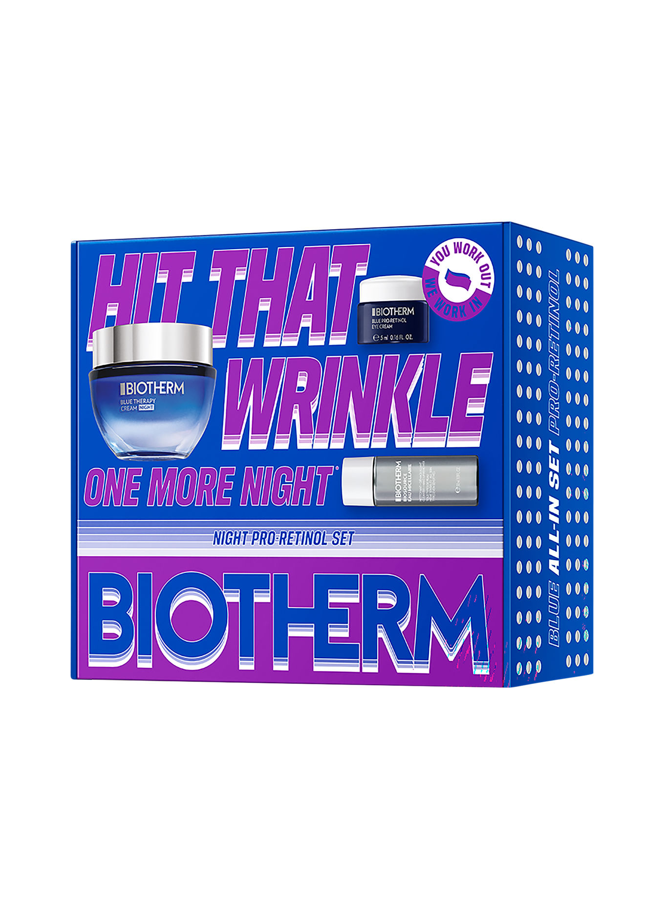 BIOTHERM BLUE THERAPY NIGHT CREAM ROUTINE SET