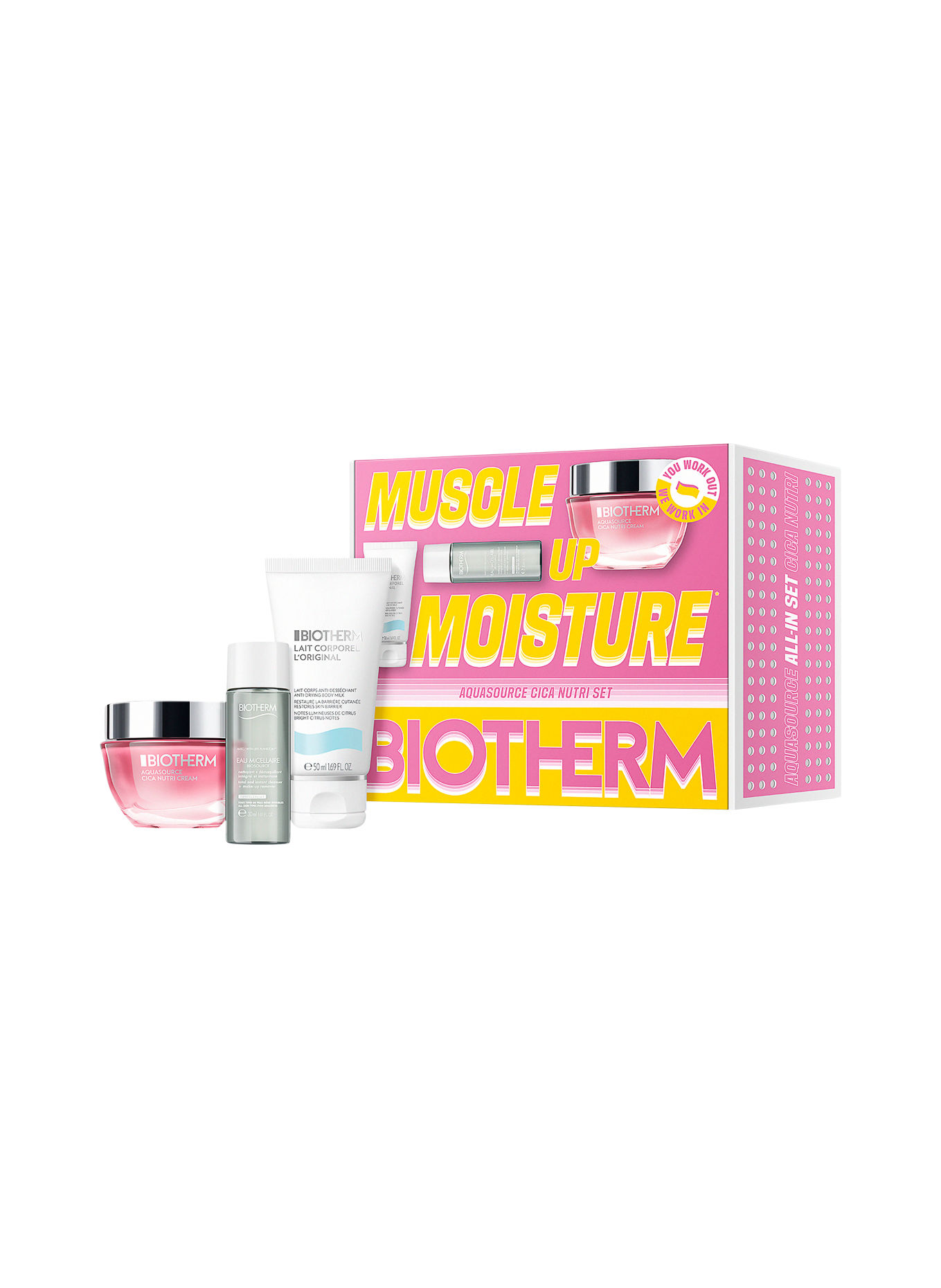 BIOTHERM AQUASOURCE CICA NUTRI CREAM ROUTINE SET