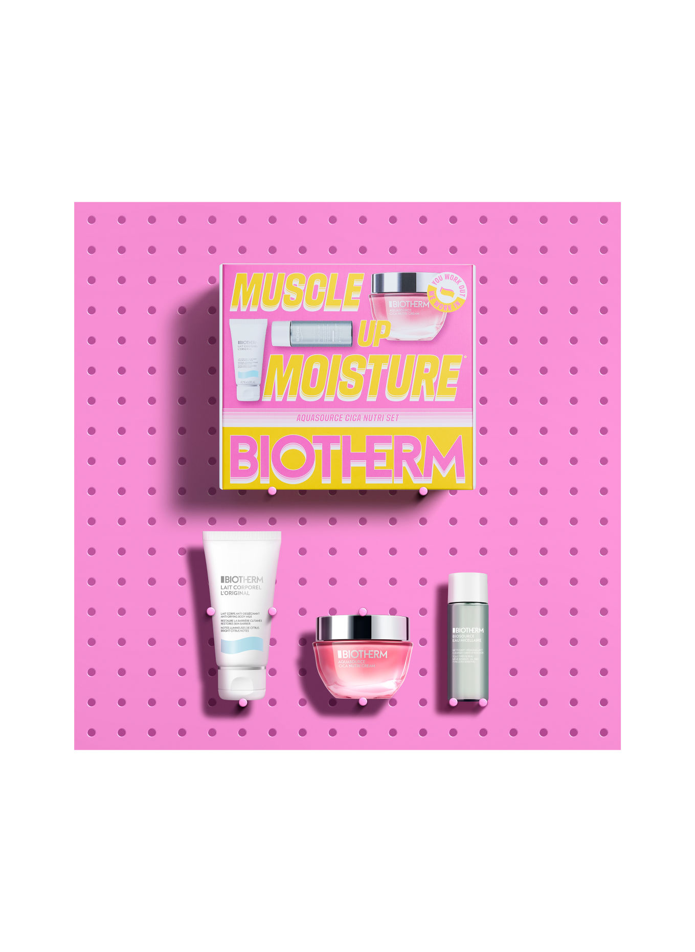 BIOTHERM AQUASOURCE CICA NUTRI CREAM ROUTINE SET