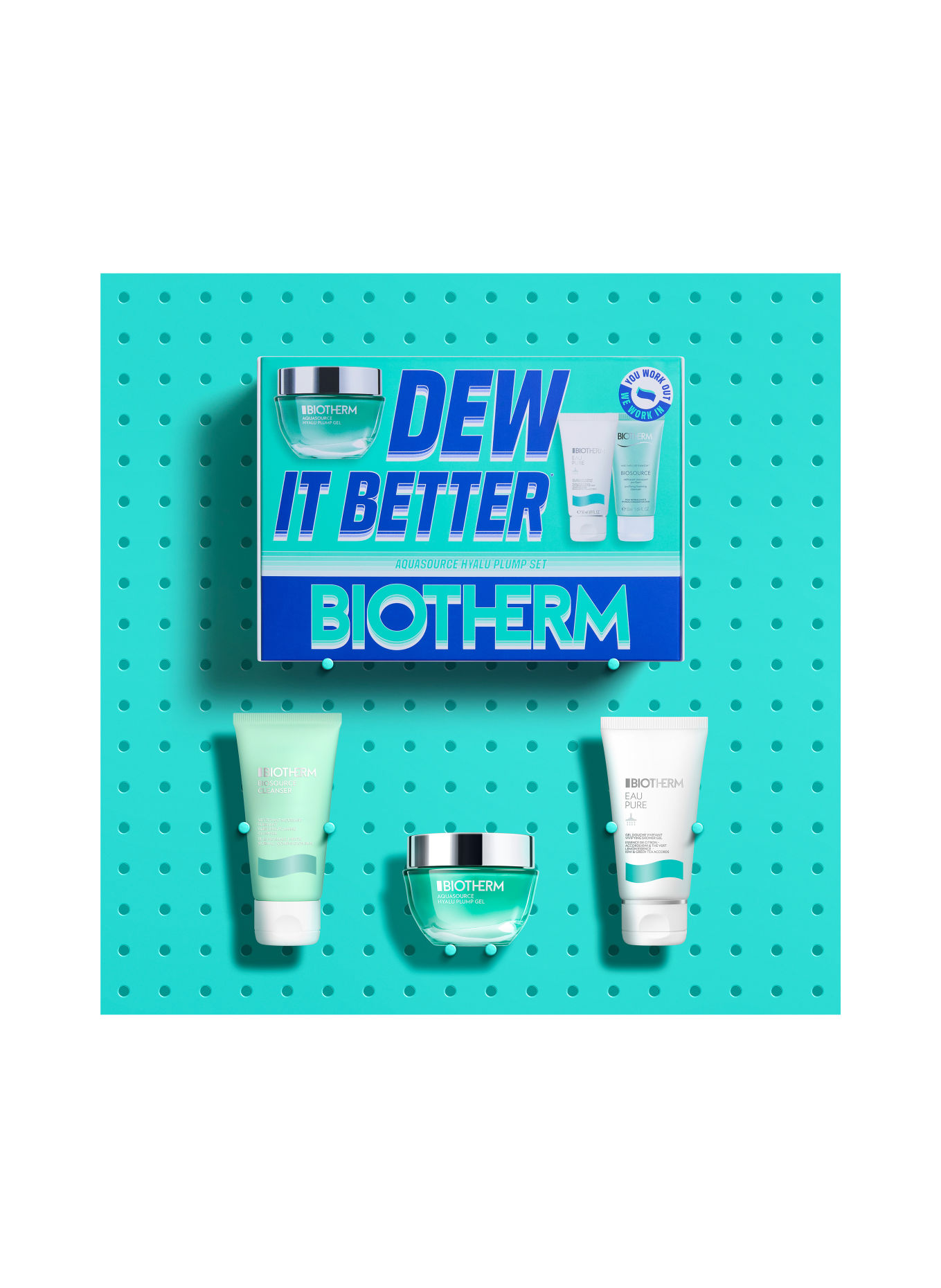 BIOTHERM AQUASOURCE HYALU PLUMP CREAM ROUTINE SET