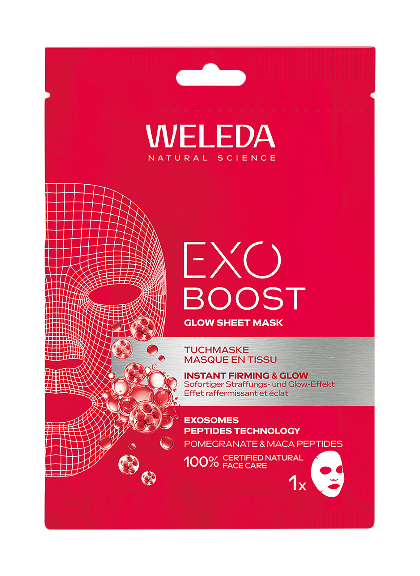 WELEDA EXO BOOST GLOW TUCHMASKE