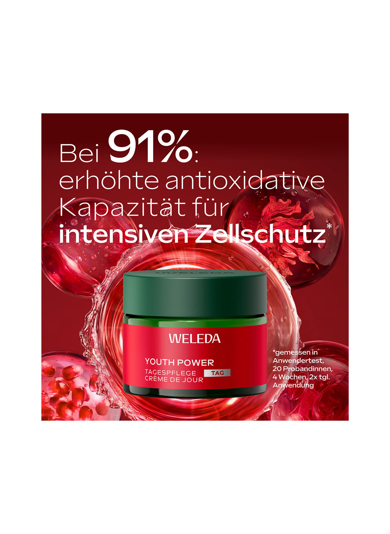 WELEDA YOUTH POWER TAGESPFLEGE GRANATAPFEL