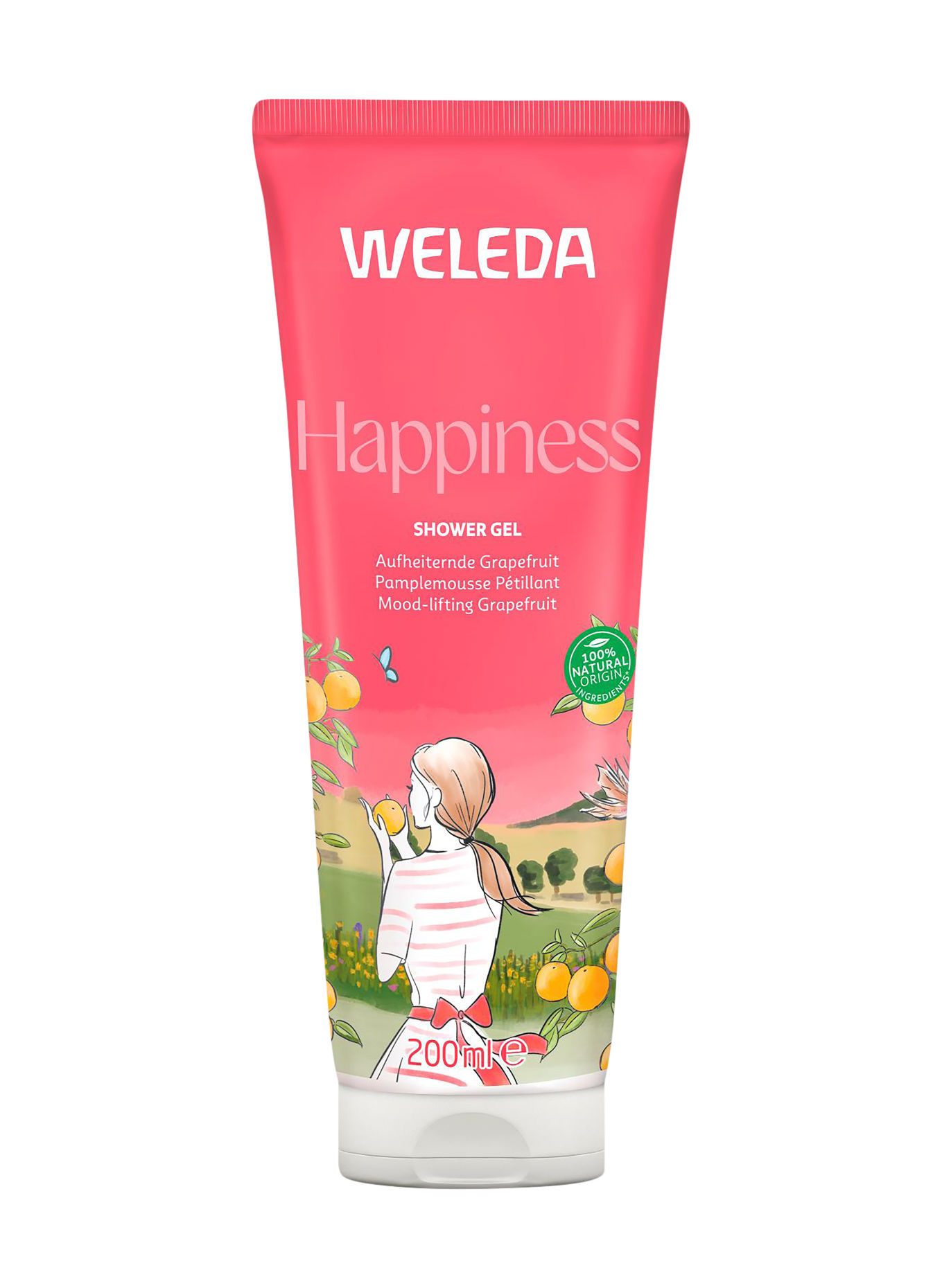 WELEDA HAPPINESS SHOWER GEL GRAPEFRUIT