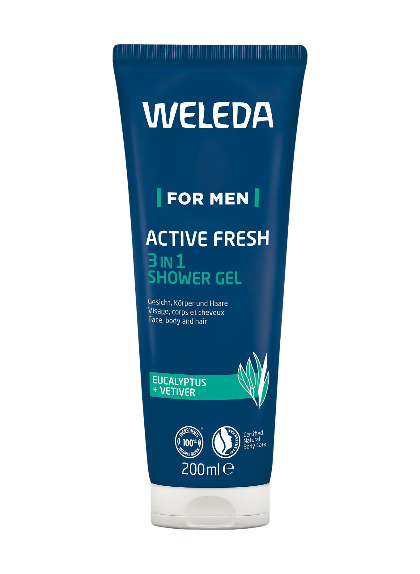 WELEDA ACTIVE FRESH 3 IN 1 SHOWER GEL