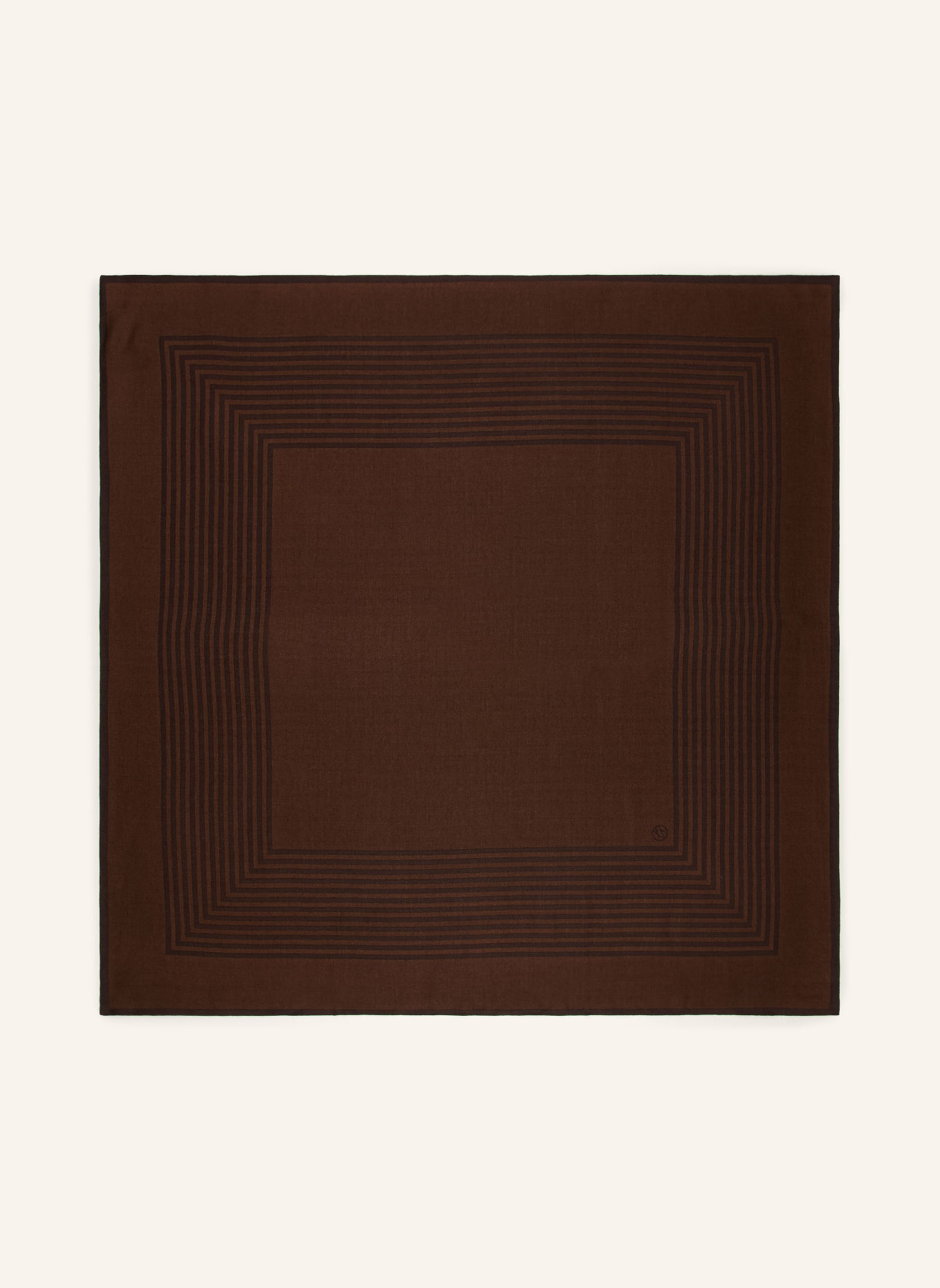 LESCARF Tuch: BRAUN / DUNKELBRAUN