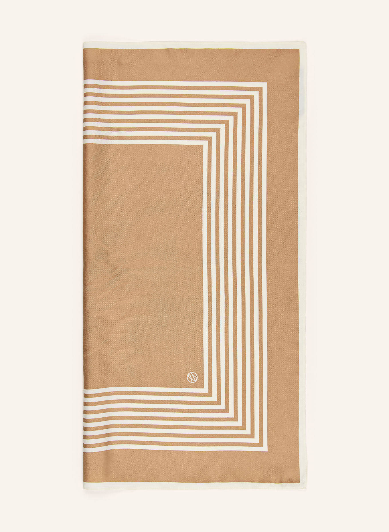 LESCARF Seidentuch: BEIGE / CREME