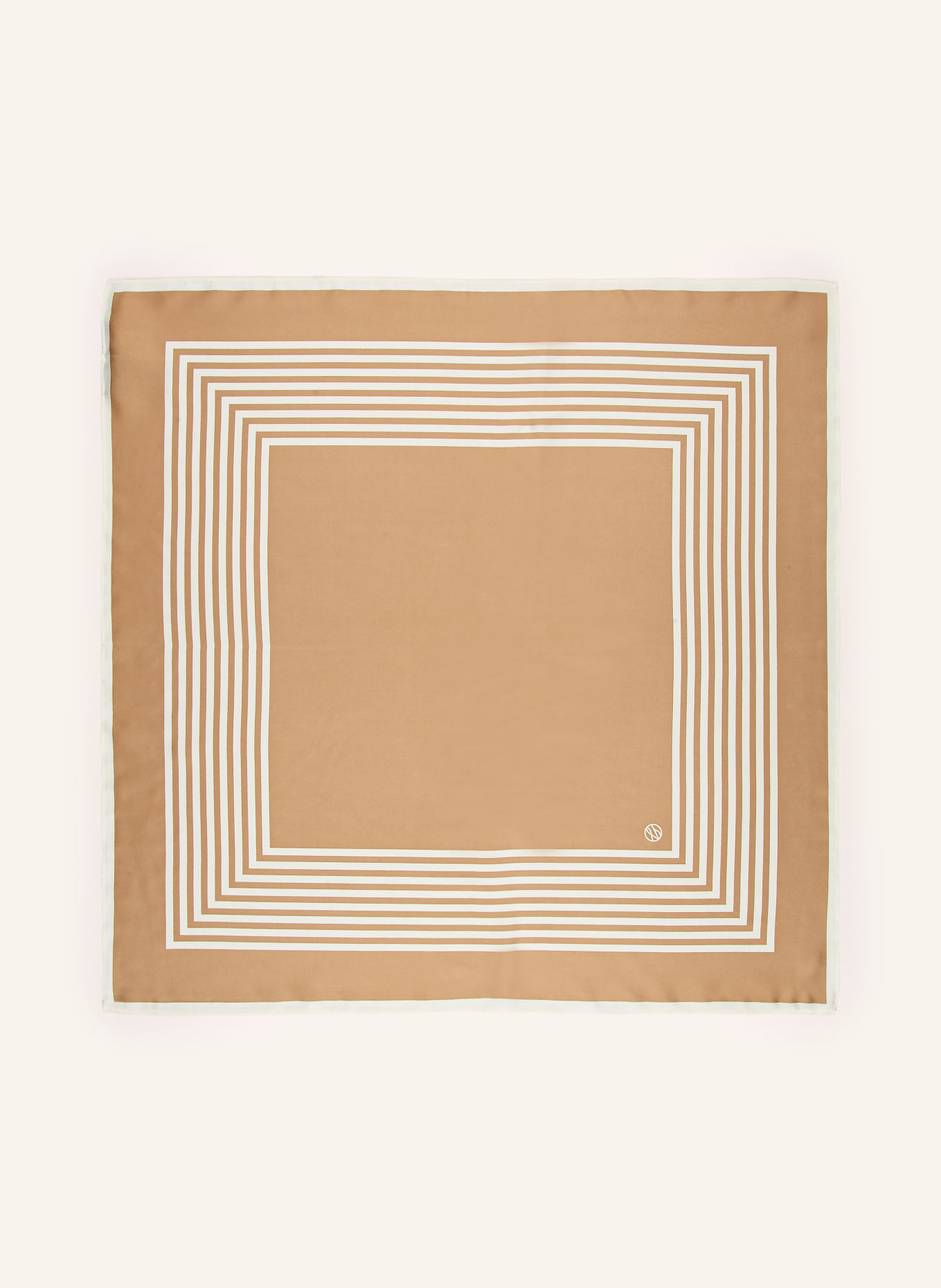 LESCARF Seidentuch: BEIGE / CREME