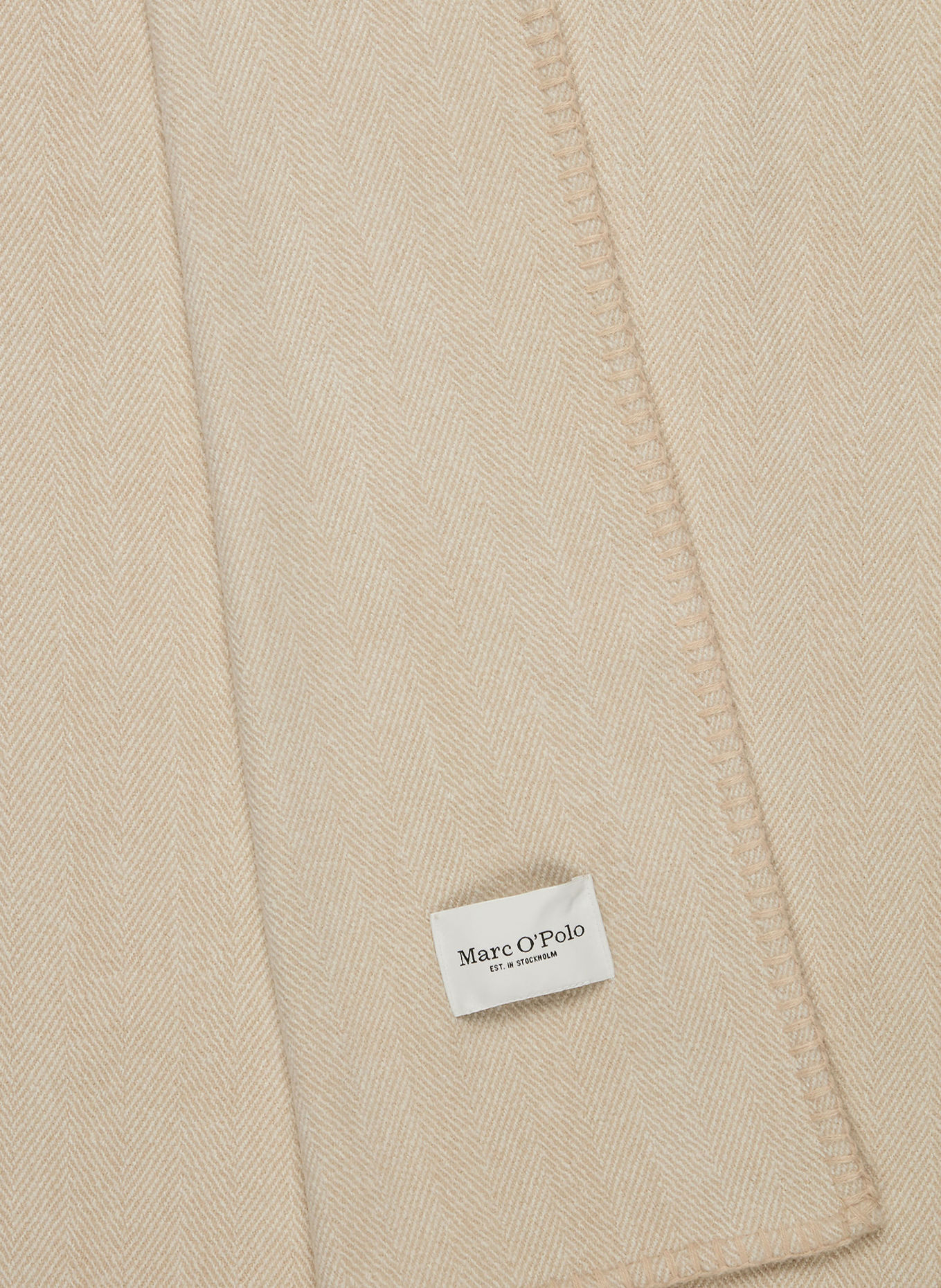 Marc O'Polo SENNE Throw blanket: BEIGE