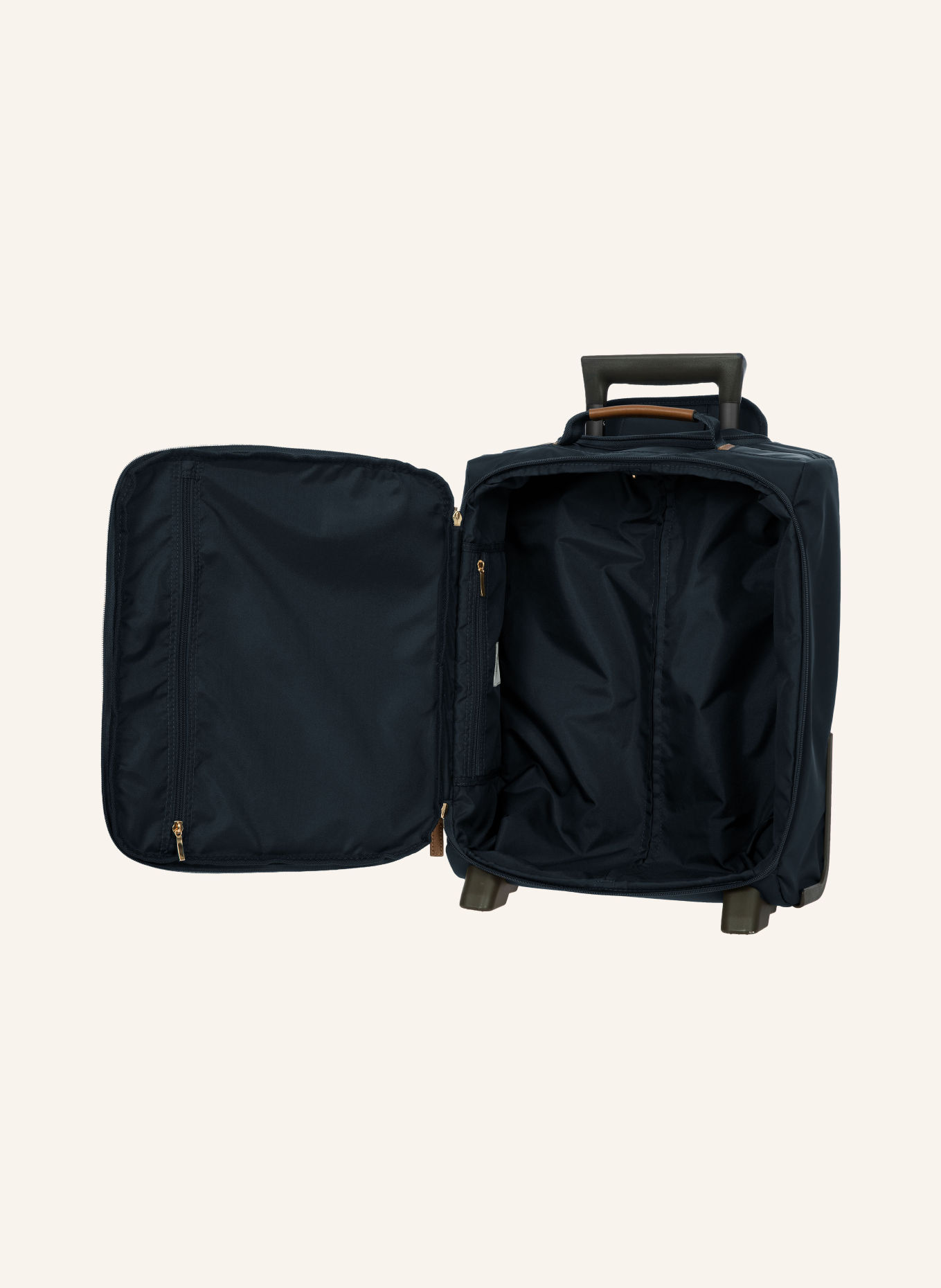 BRIC'S Trolley X-COLLECTION UNDERSEAT: DONKERBLAUW / BRUIN