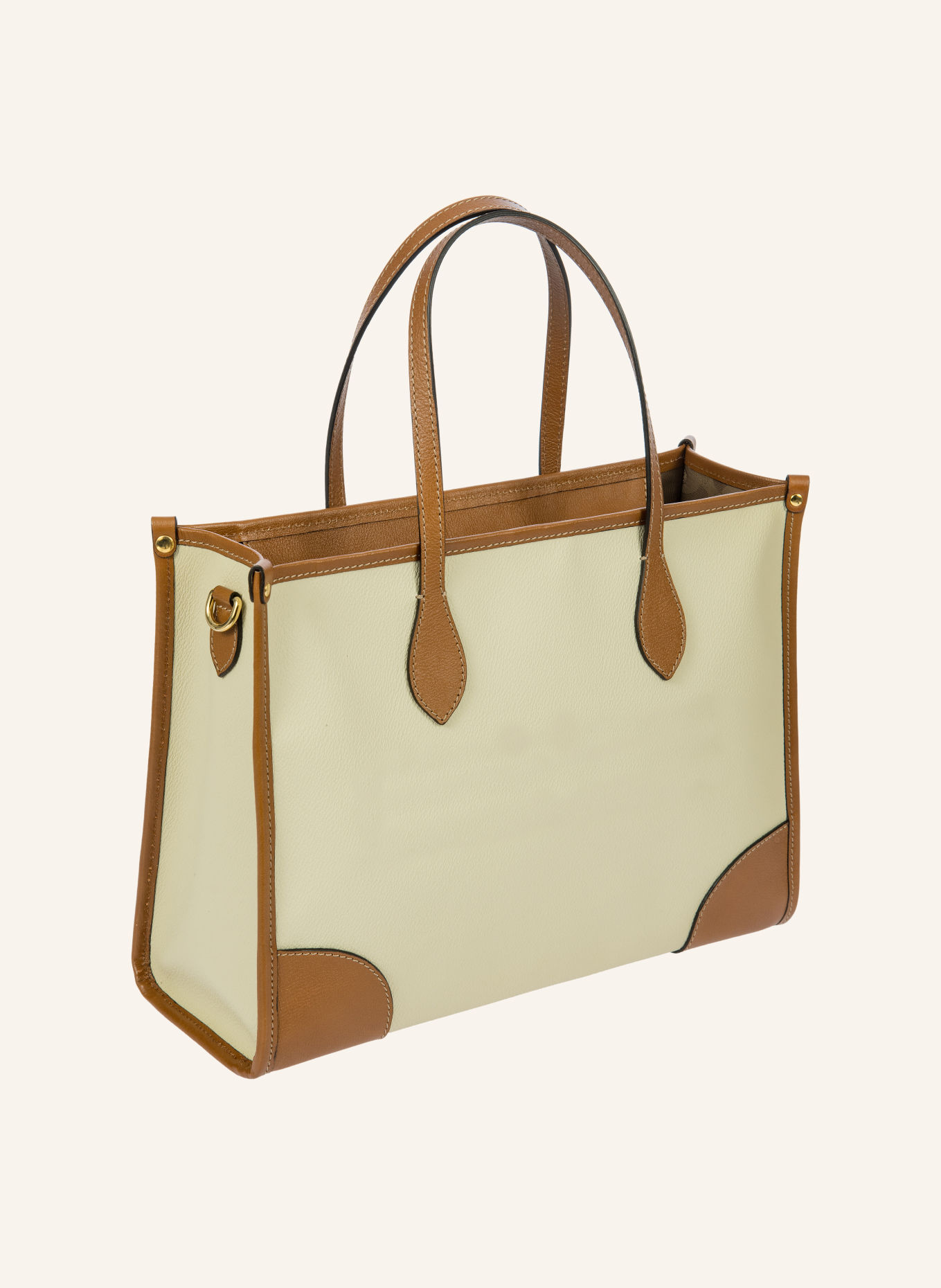 BRIC'S Shoppers OPERA SMALL: CRÈME / GOUD / COGNAC