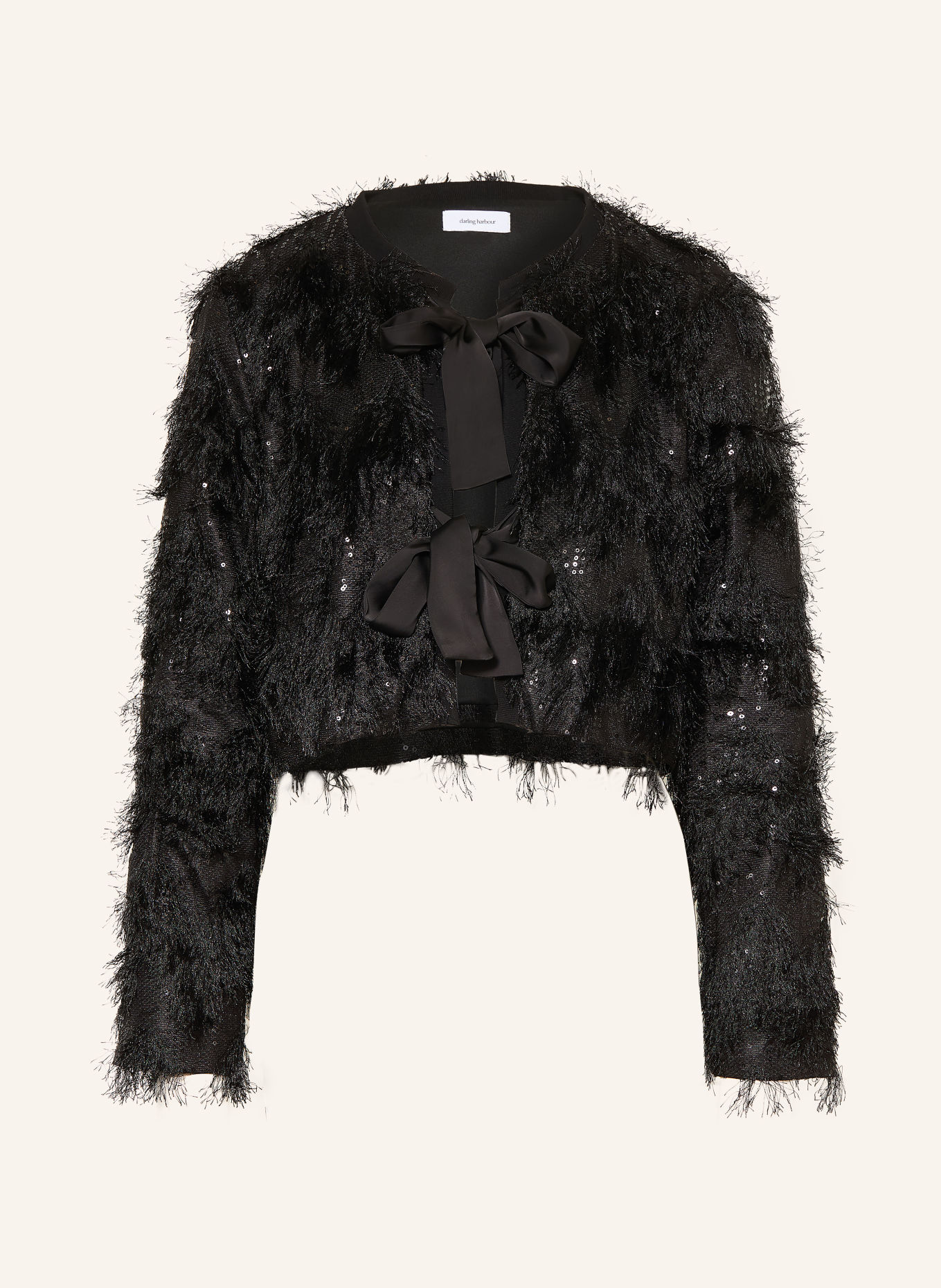 darling harbour Bolerko z cekinami: BLACK