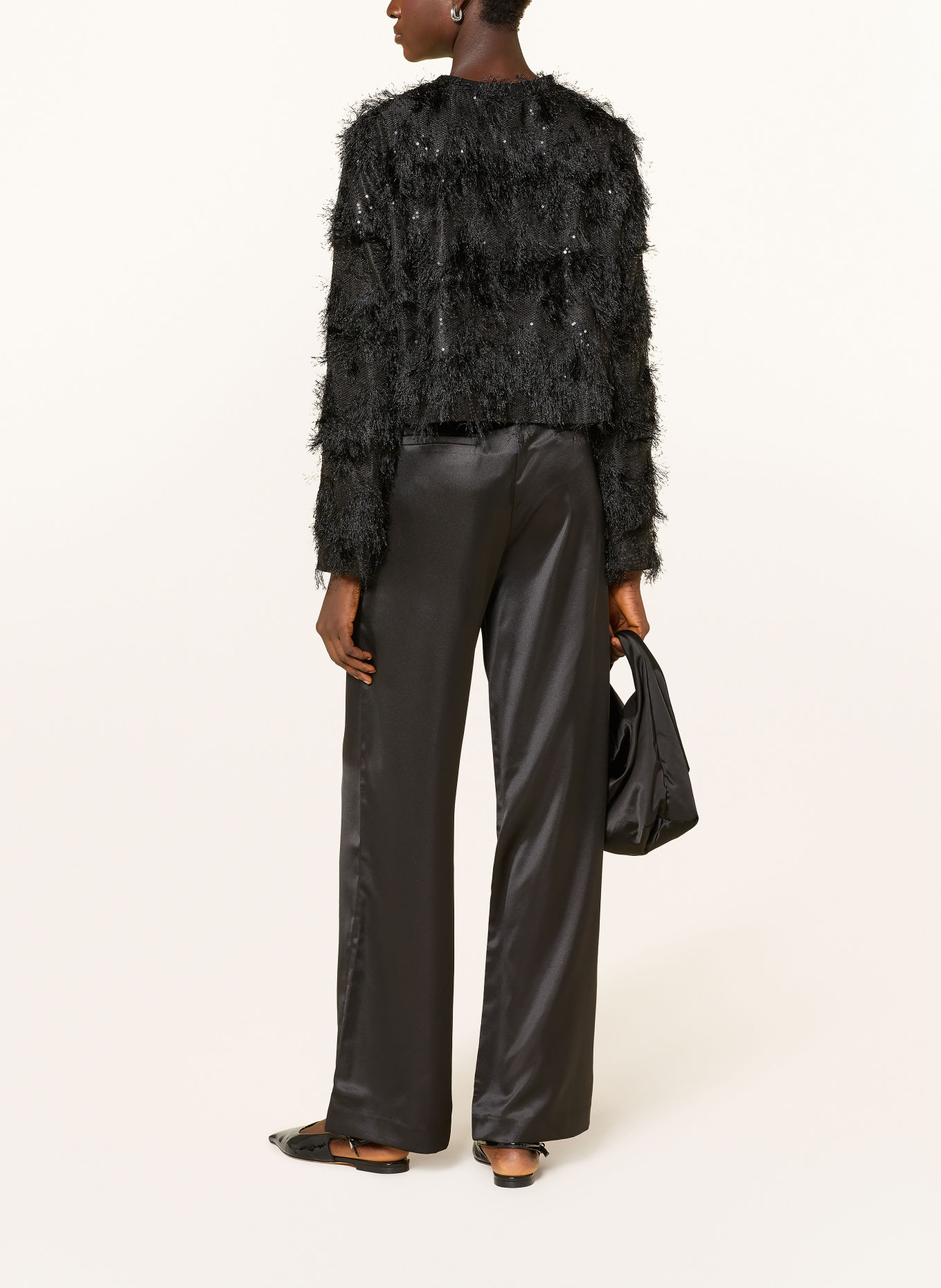 darling harbour Bolerko z cekinami: BLACK