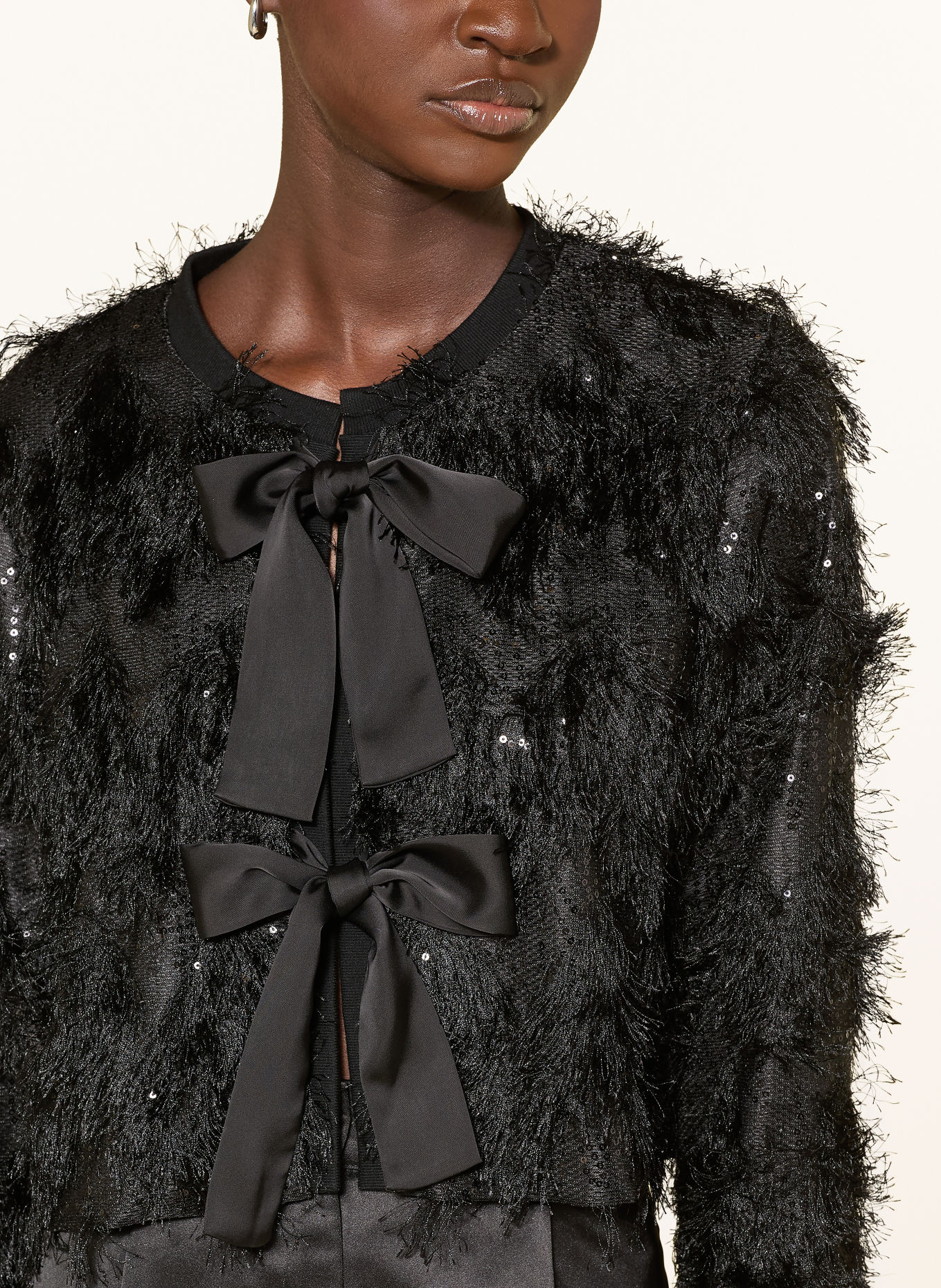 darling harbour Bolerko z cekinami: BLACK
