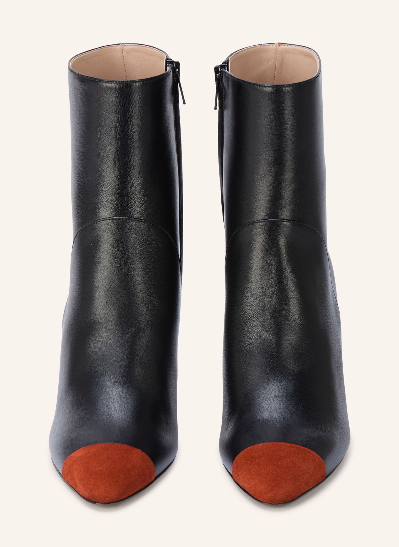 VALENTINO GARAVANI Stiefeletten SINEAD: ROT / GOLD / SCHWARZ