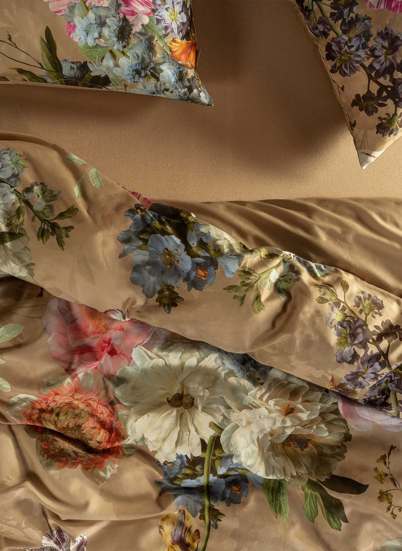 ESSENZA Bettwäsche ROSABELLE: BEIGE / ROSA / GRÜN
