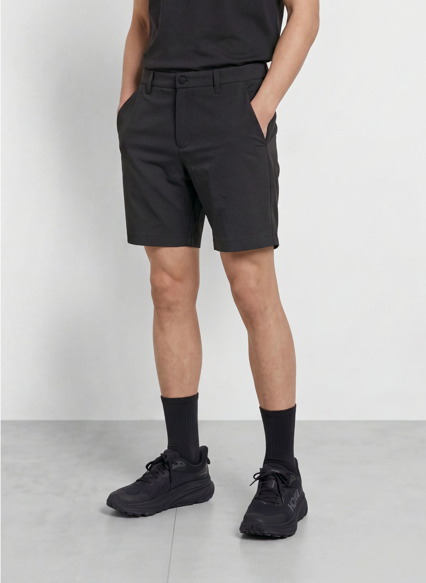 lululemon Shorts ABC Classic Fit: SVART
