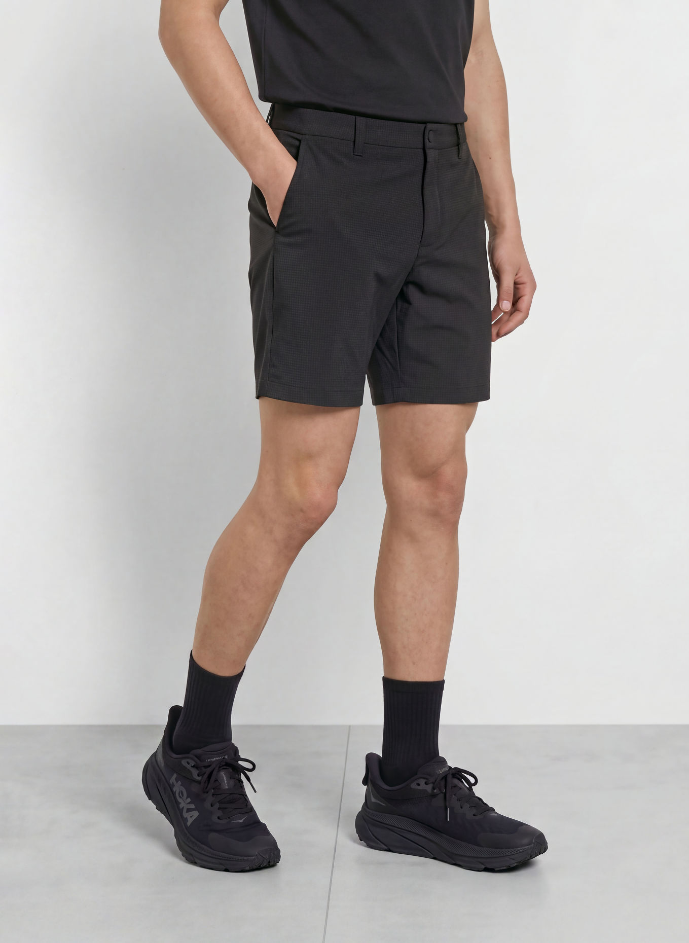 lululemon Shorts ABC Classic Fit: SVART