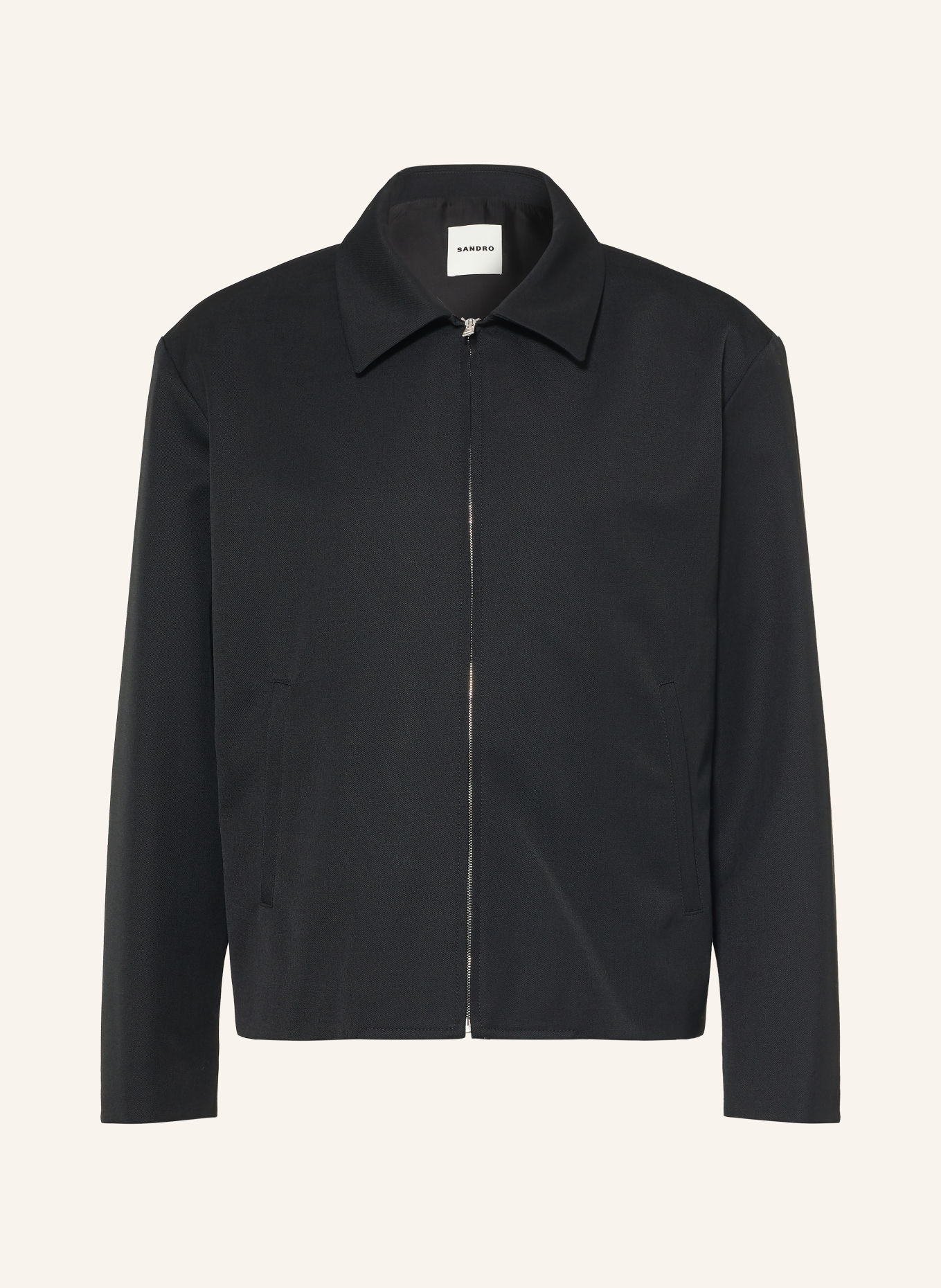 SANDRO Blouson: SCHWARZ