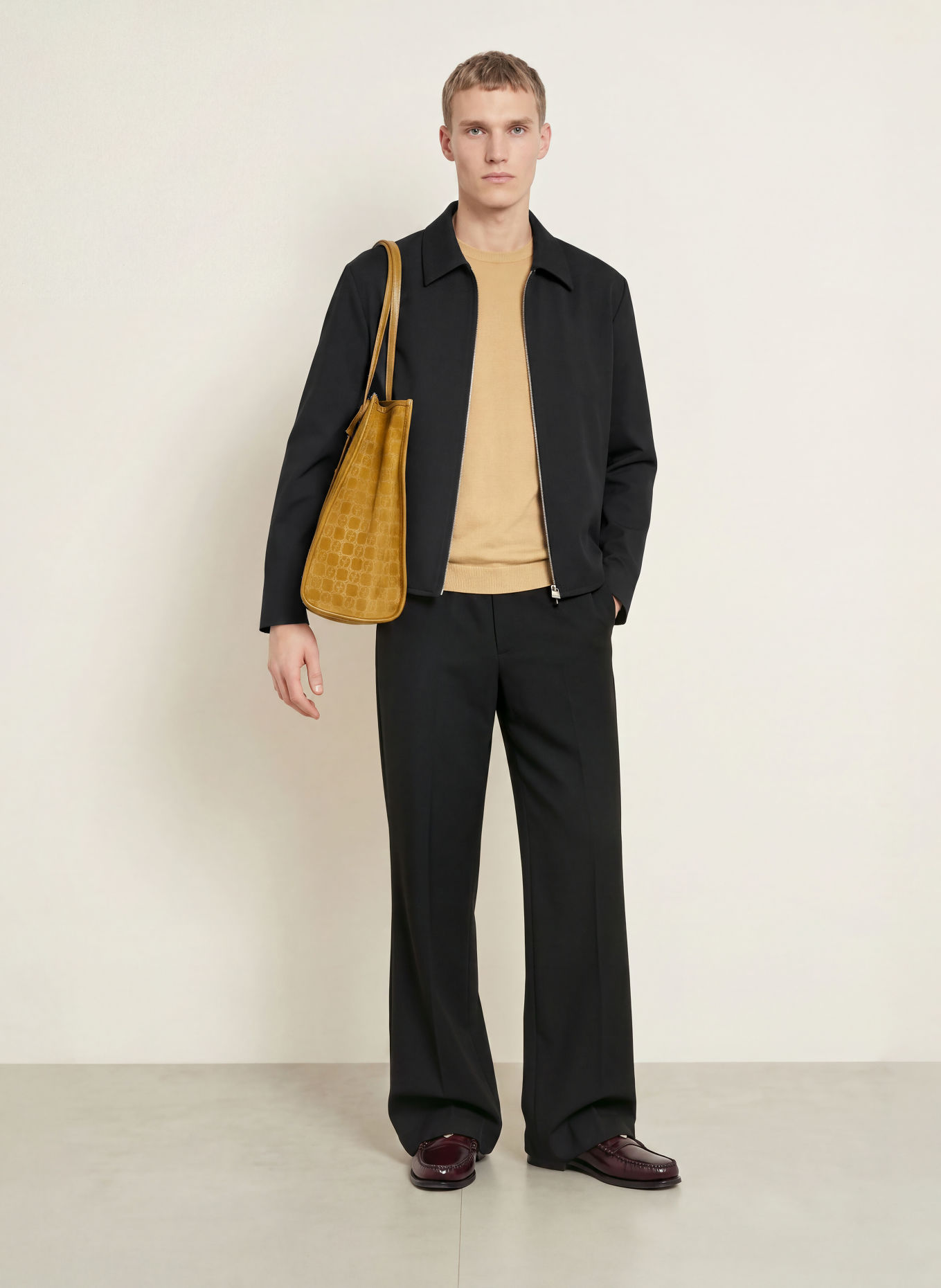 SANDRO Blouson: SCHWARZ