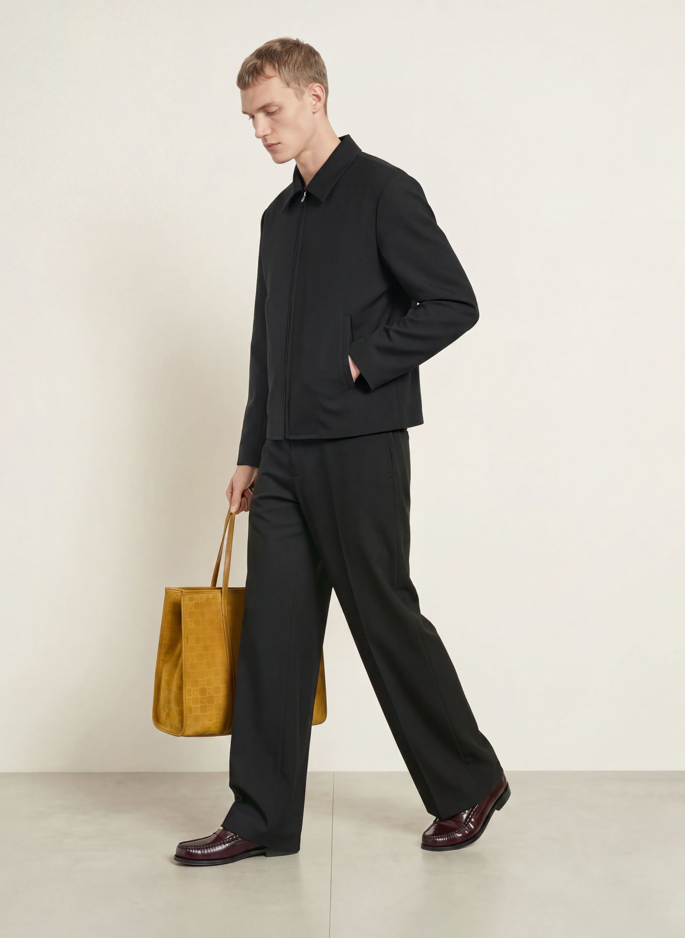 SANDRO Blouson: SCHWARZ
