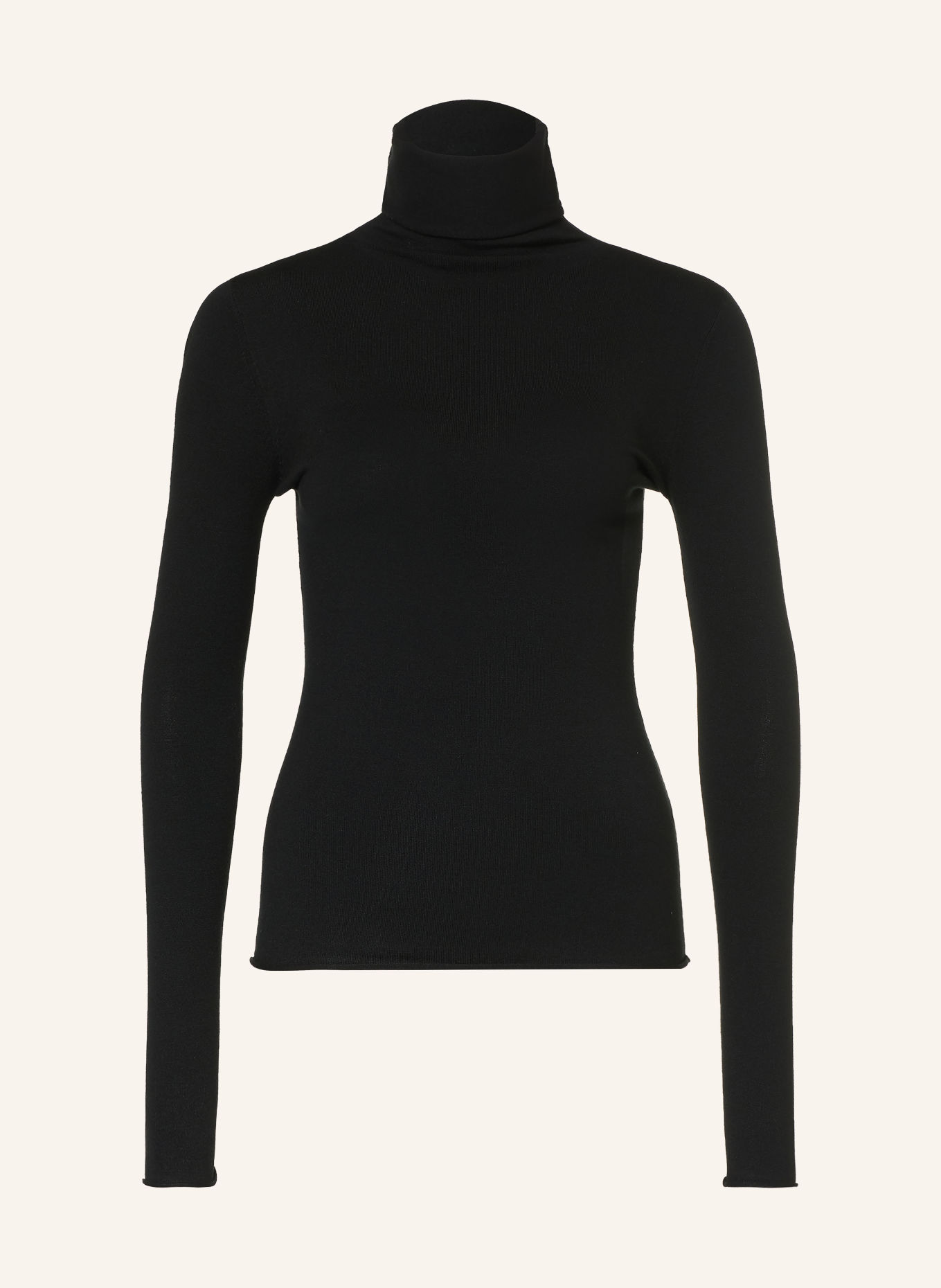 MAX & Co. AMA Turtleneck sweater: BLACK
