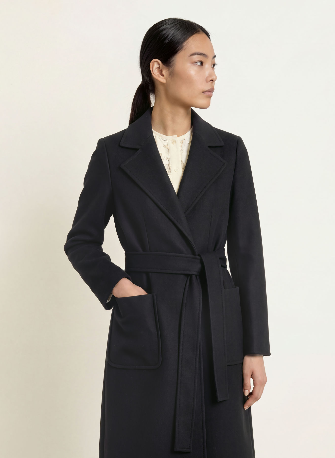 MAX & Co. RUNAWAY Wool coat: BLACK