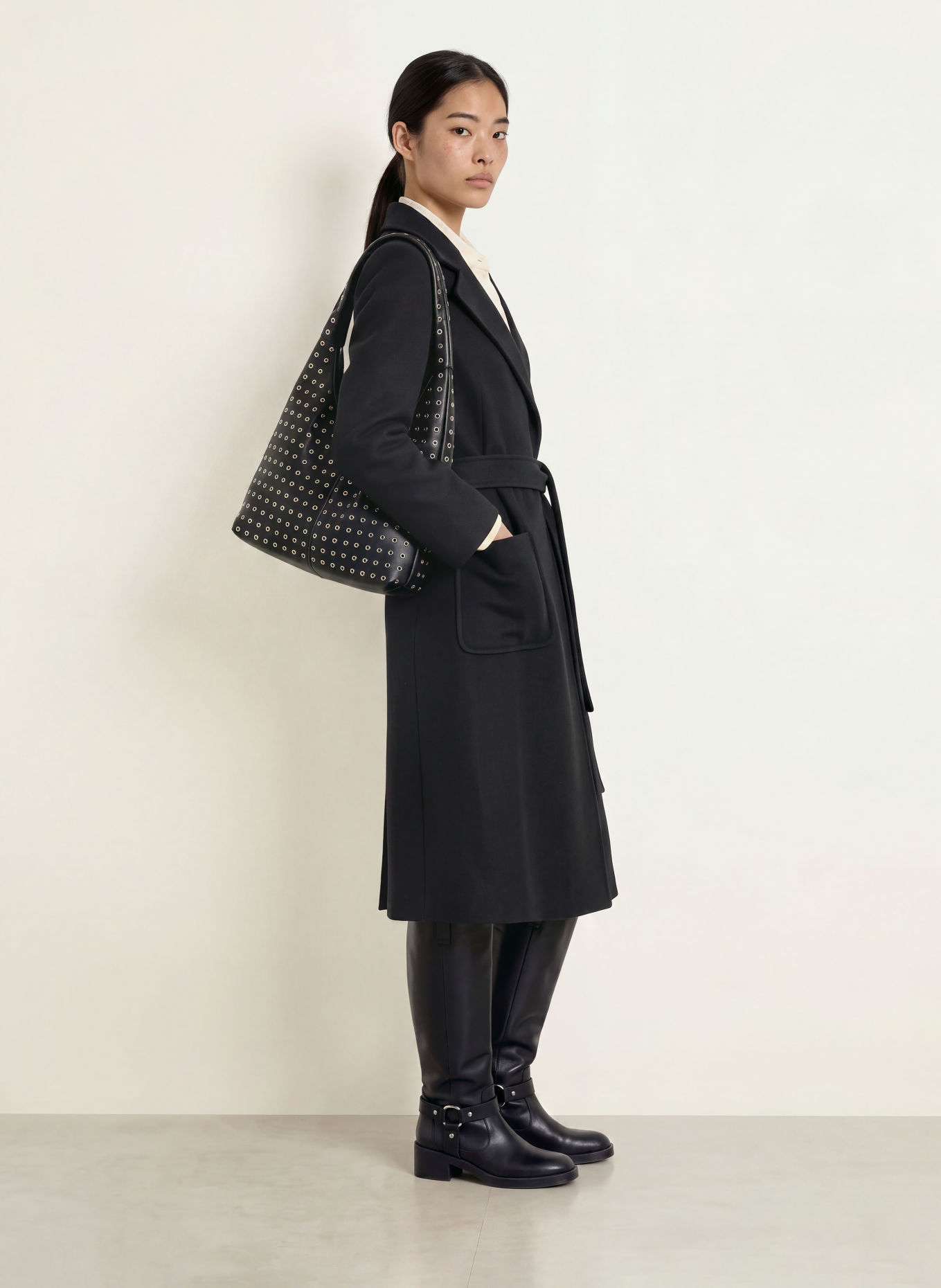 MAX & Co. RUNAWAY Wool coat: BLACK