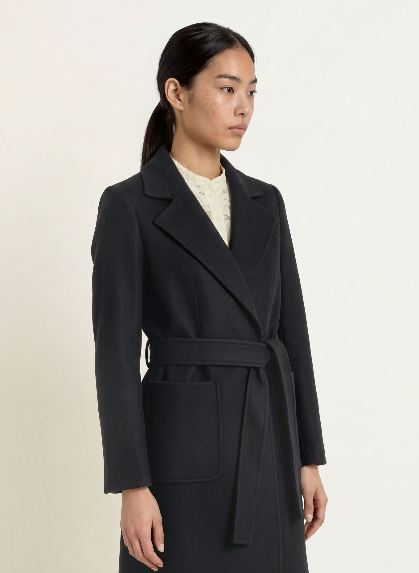 MAX & Co. RUNAWAY Wool coat: BLACK