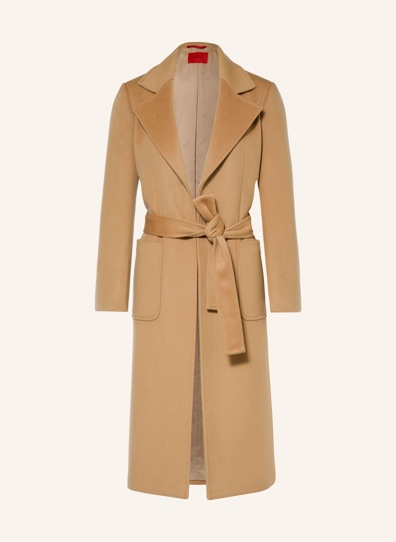 MAX & Co. Wollen mantel RUNAWAY: CAMEL