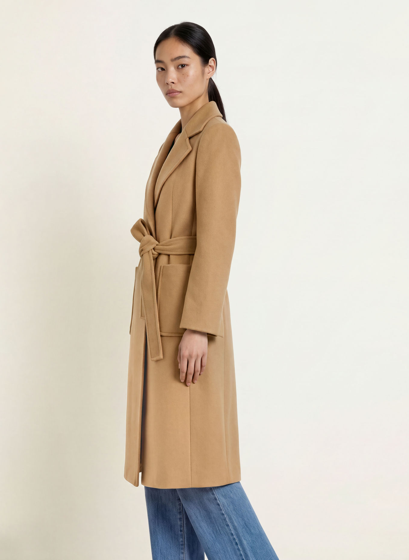 MAX & Co. Wollen mantel RUNAWAY: CAMEL