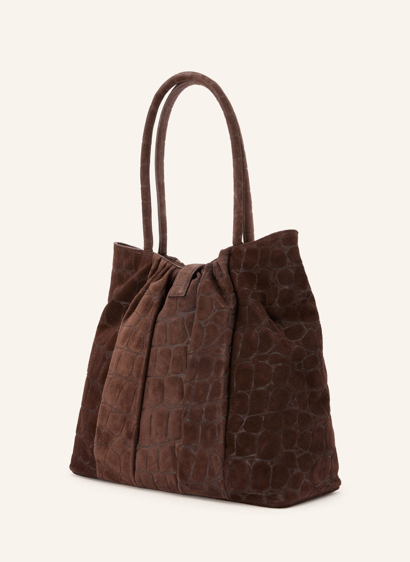MOULIEBRE Shopper LIRIA: DUNKELBRAUN / GOLD