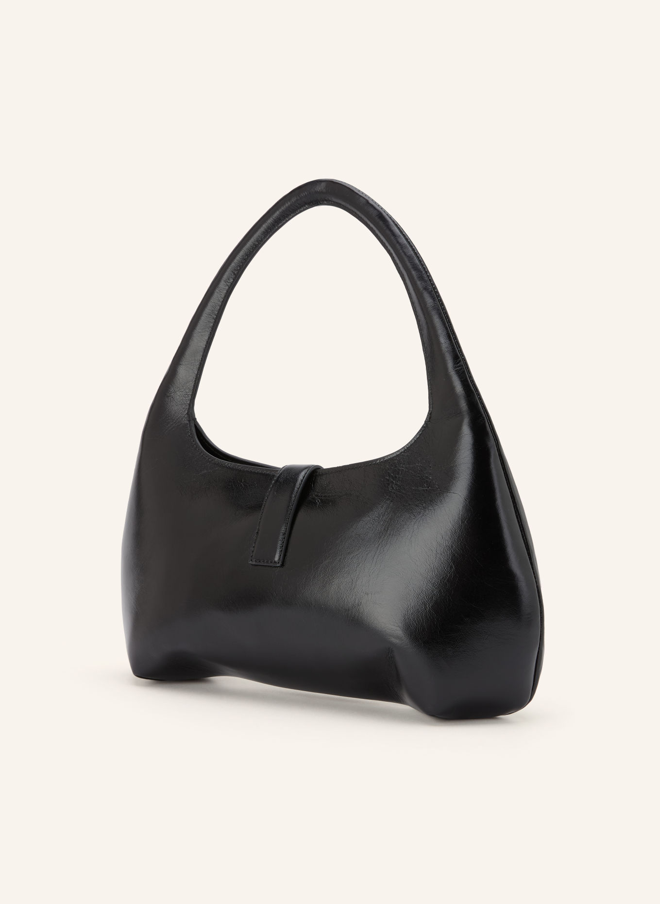 MOULIEBRE Handtasche M BAG: SCHWARZ / GOLD