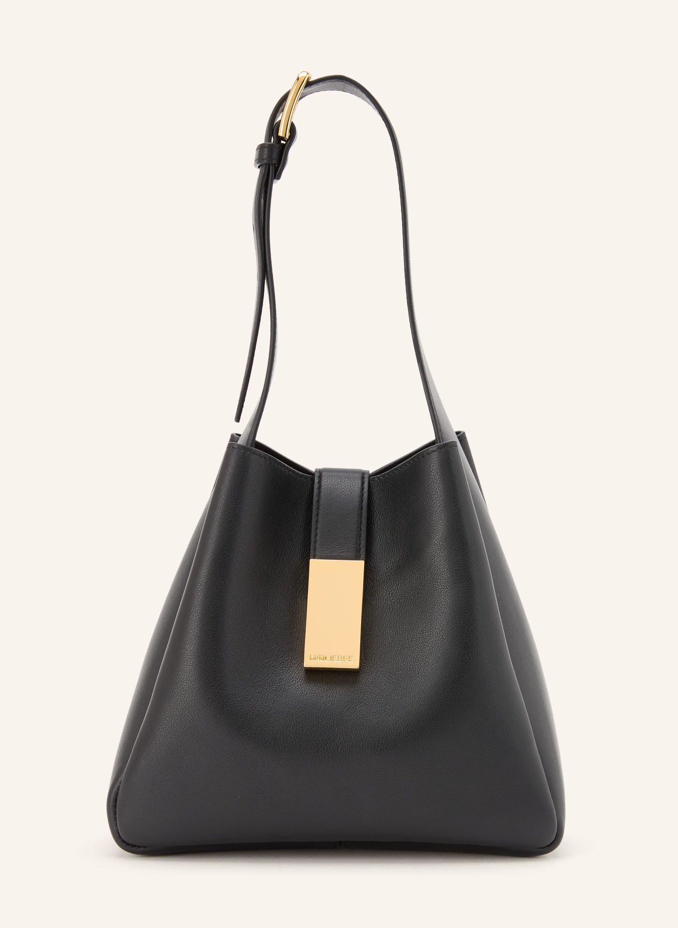 MOULIEBRE Beuteltasche TERESA: SCHWARZ / GOLD